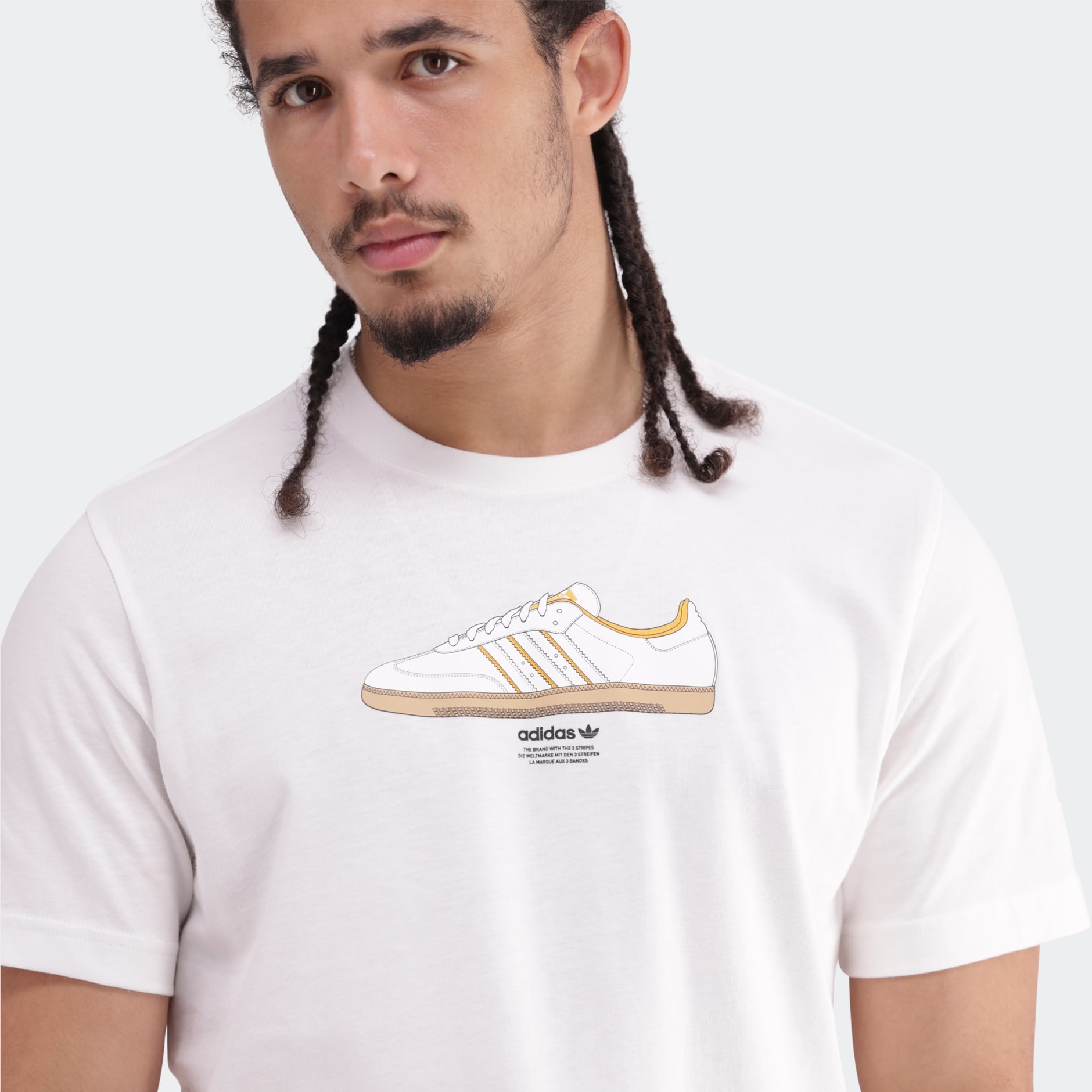 Adidas streifen shirt on sale