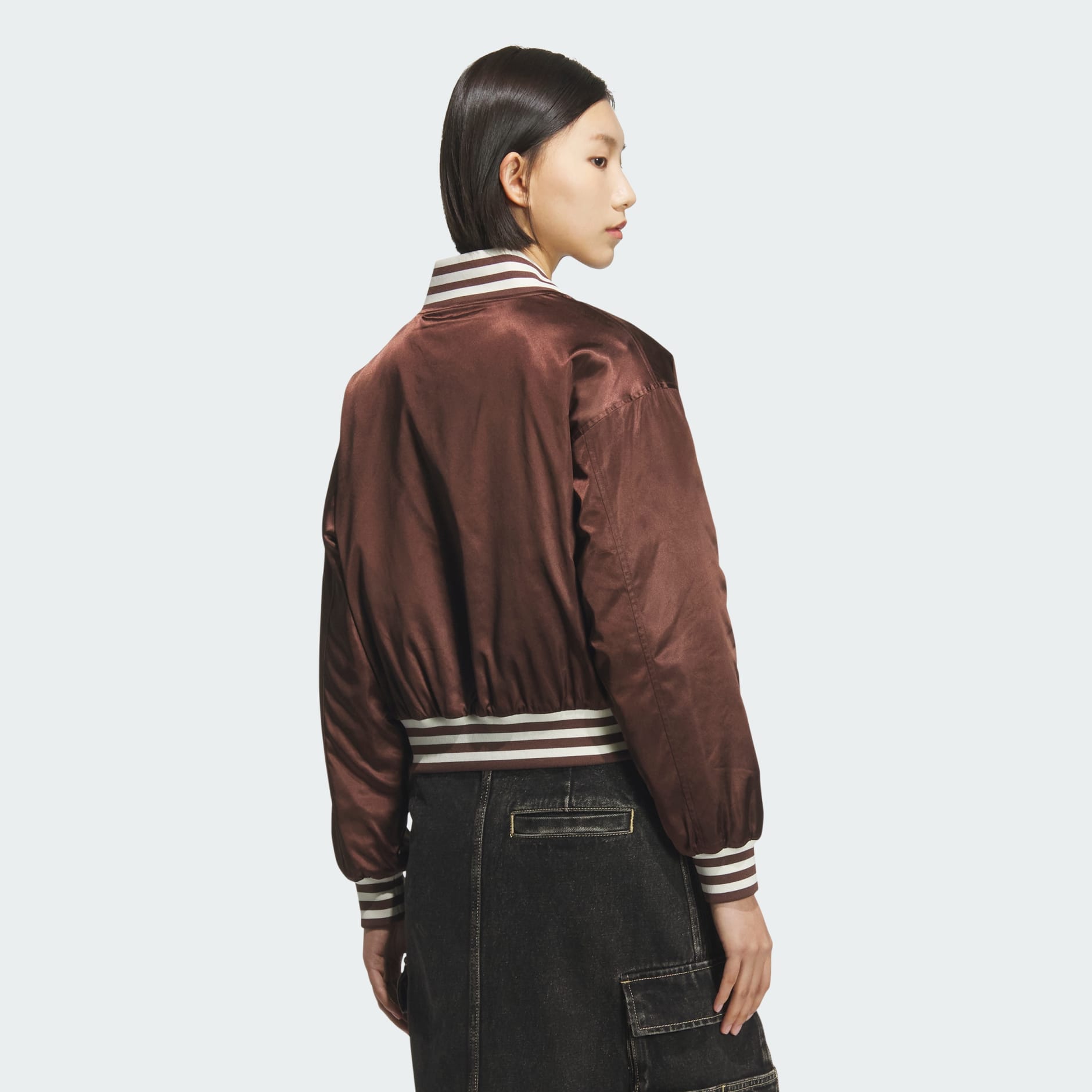 TEAM ADIDAS CROPPED PADDED JACKET