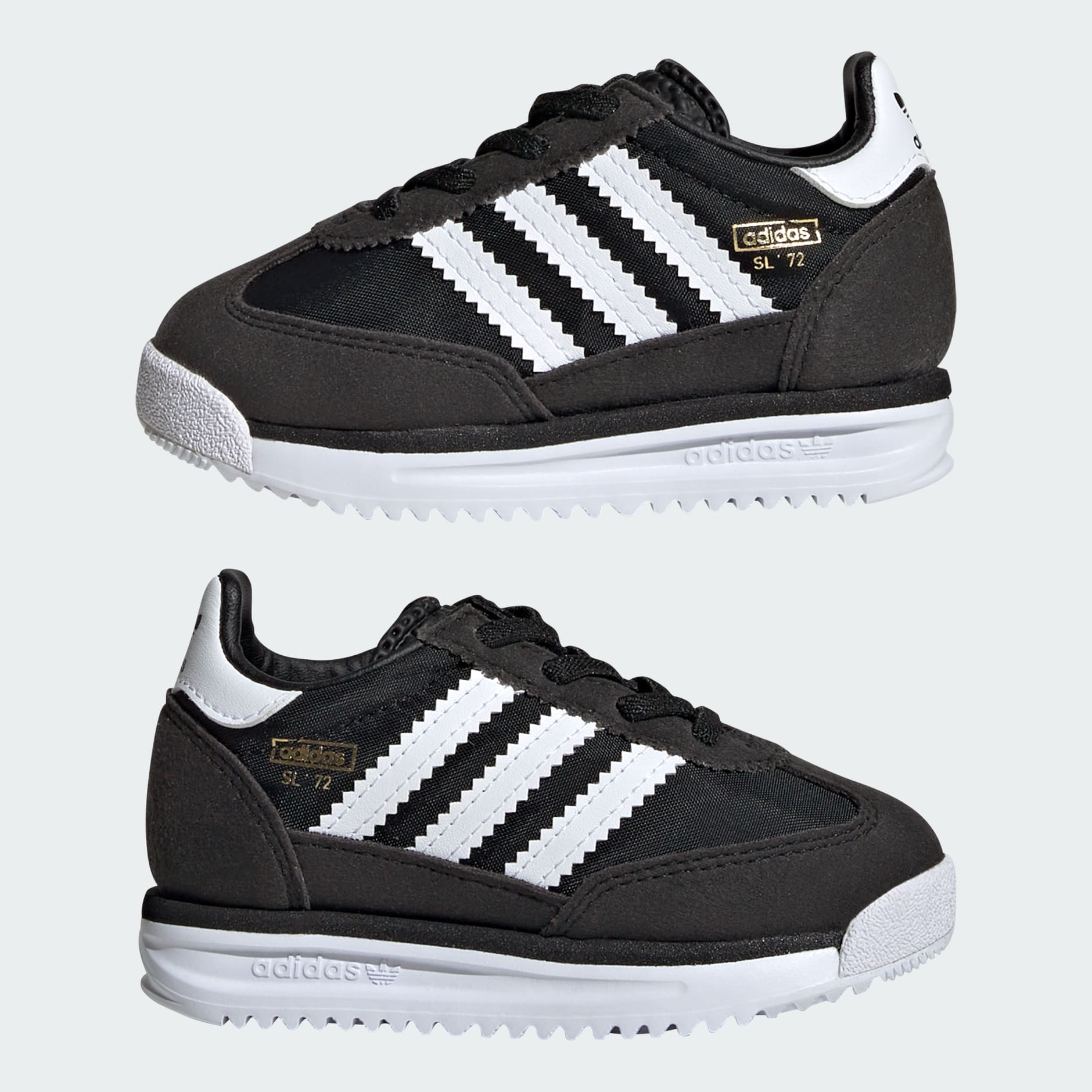 Shoes SL 72 RS Elastic Laces Shoes Kids Black adidas South Africa