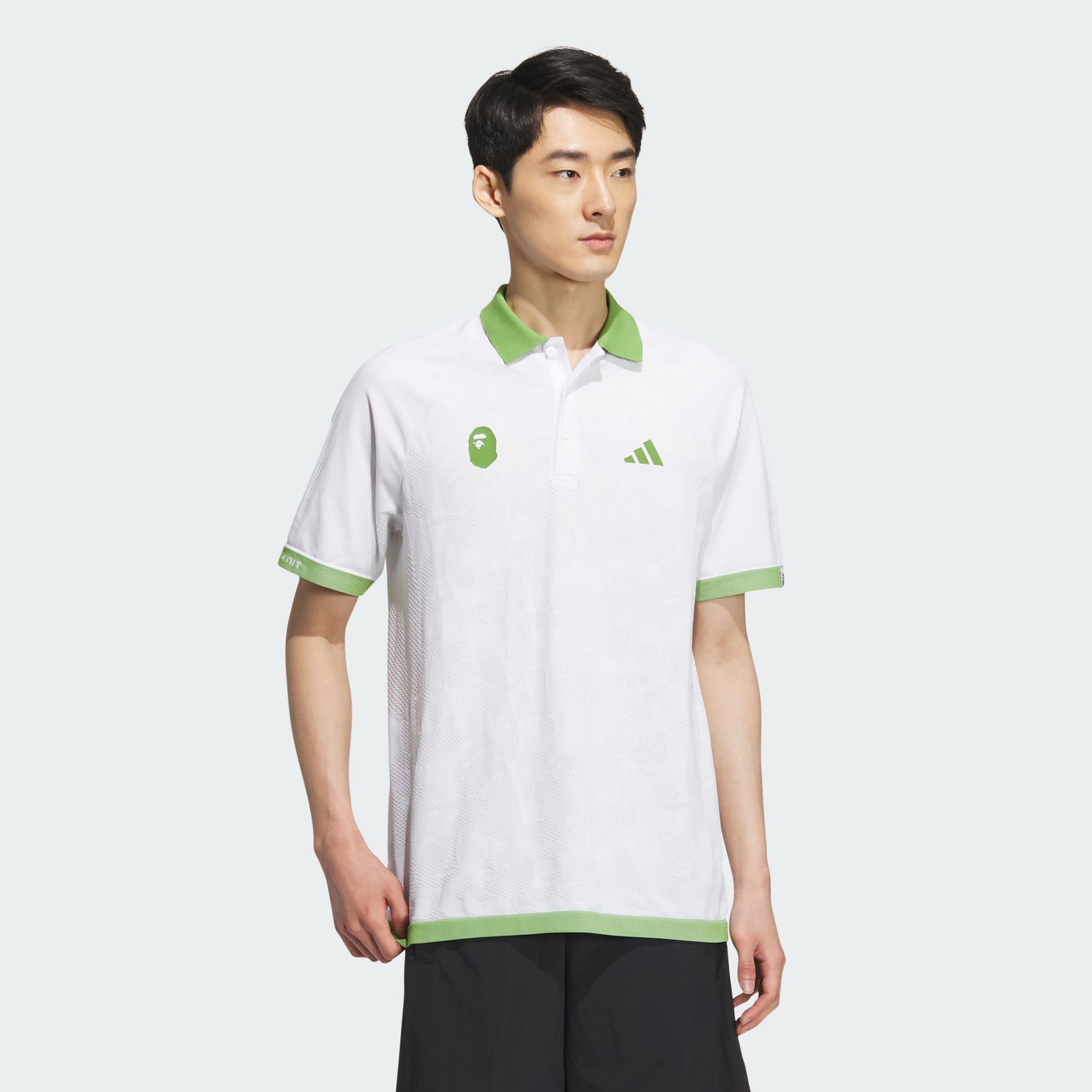 BAPE x adidas Short Sleeve Golf Polo Shirt
