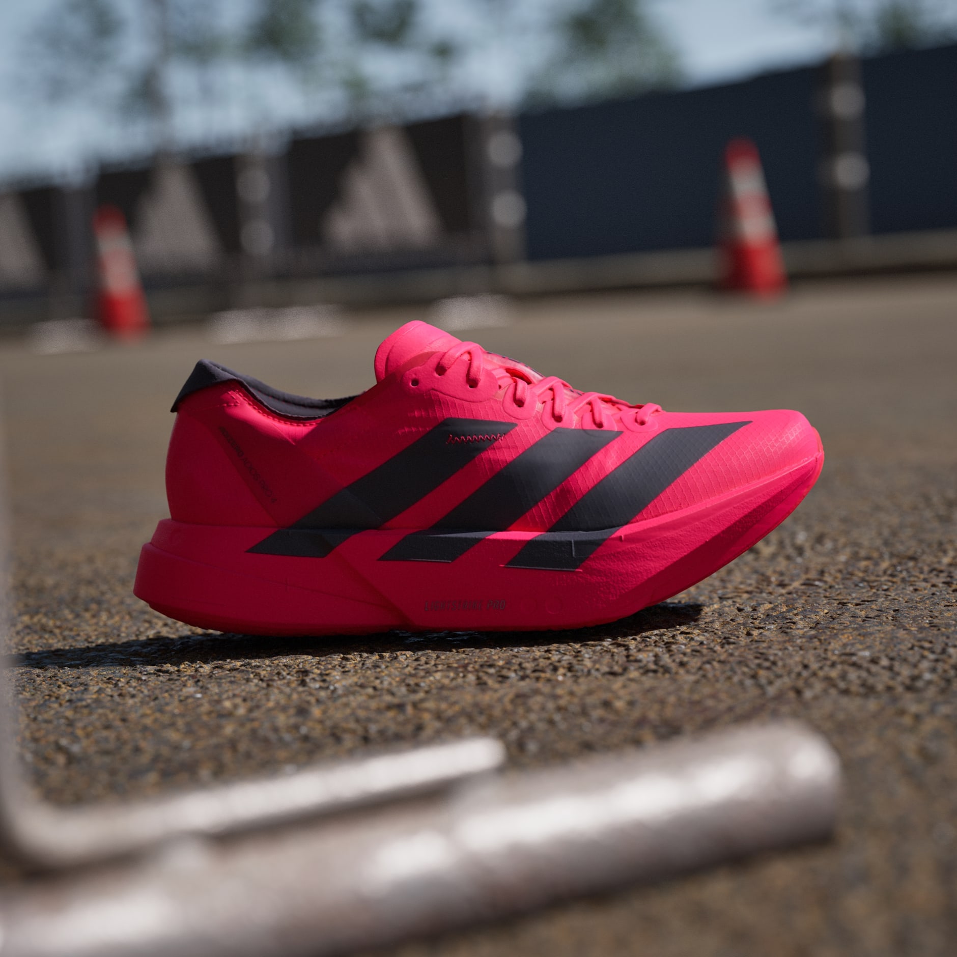 Adizero Adios Pro 4 Shoes - Red | adidas Hong Kong