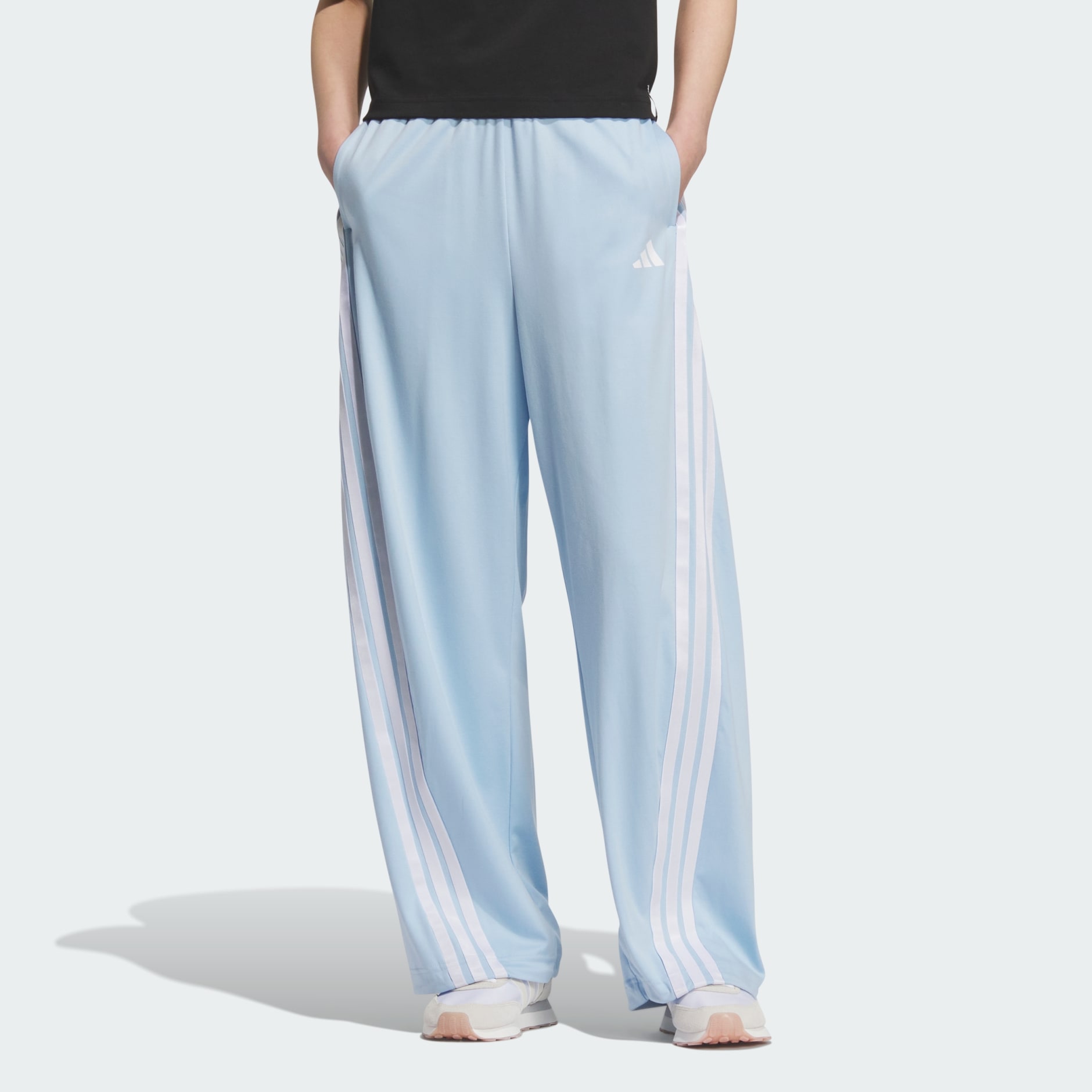 【adidas】BANANA COOL TOUCH KNIT PANTS パンツ Banana Cool Touch Knit Pants - Blue | adidas Hong Kong