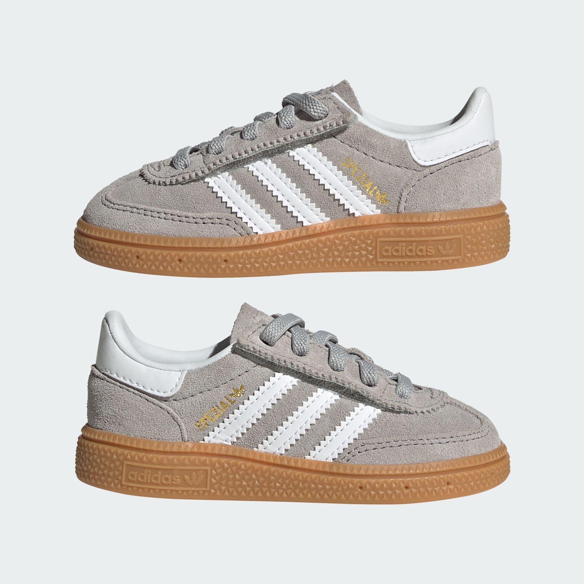 Pantofi Handball Spezial cu șireturi elastice pentru copii