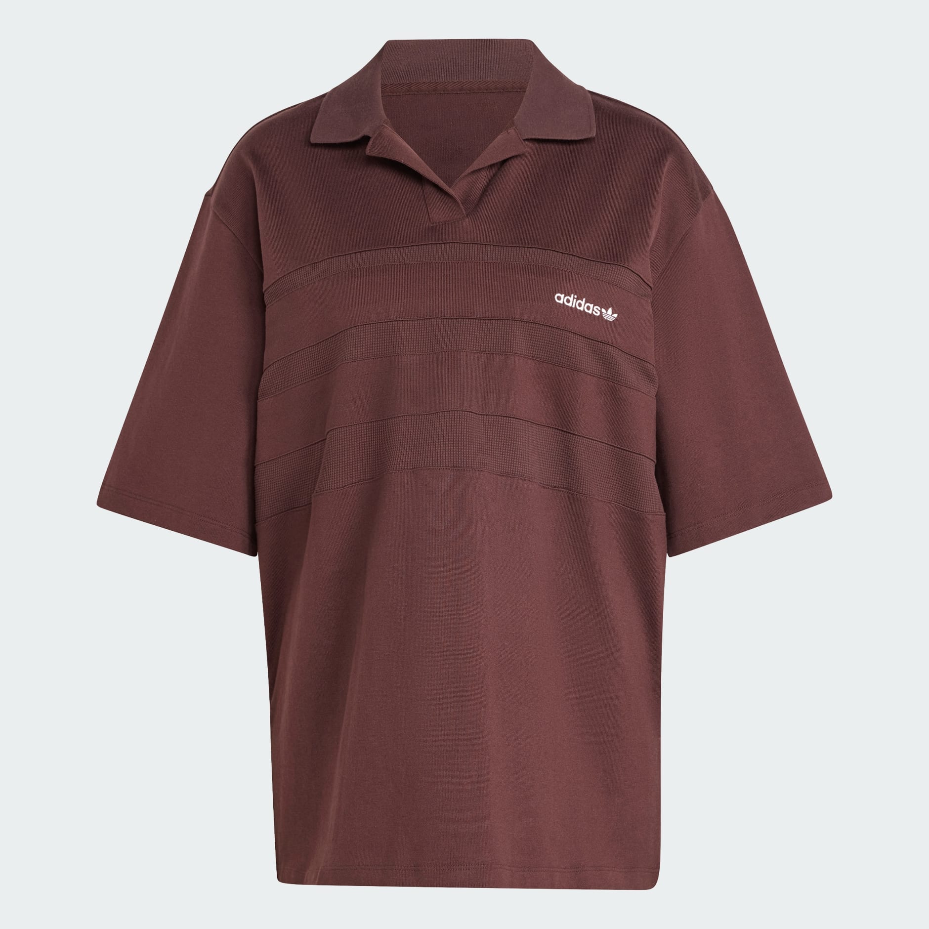 Oversized Short Sleeve Polo Shirt