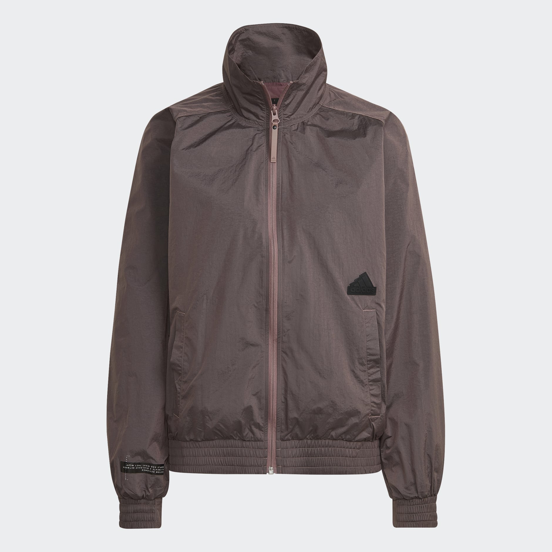 Woven Track Top