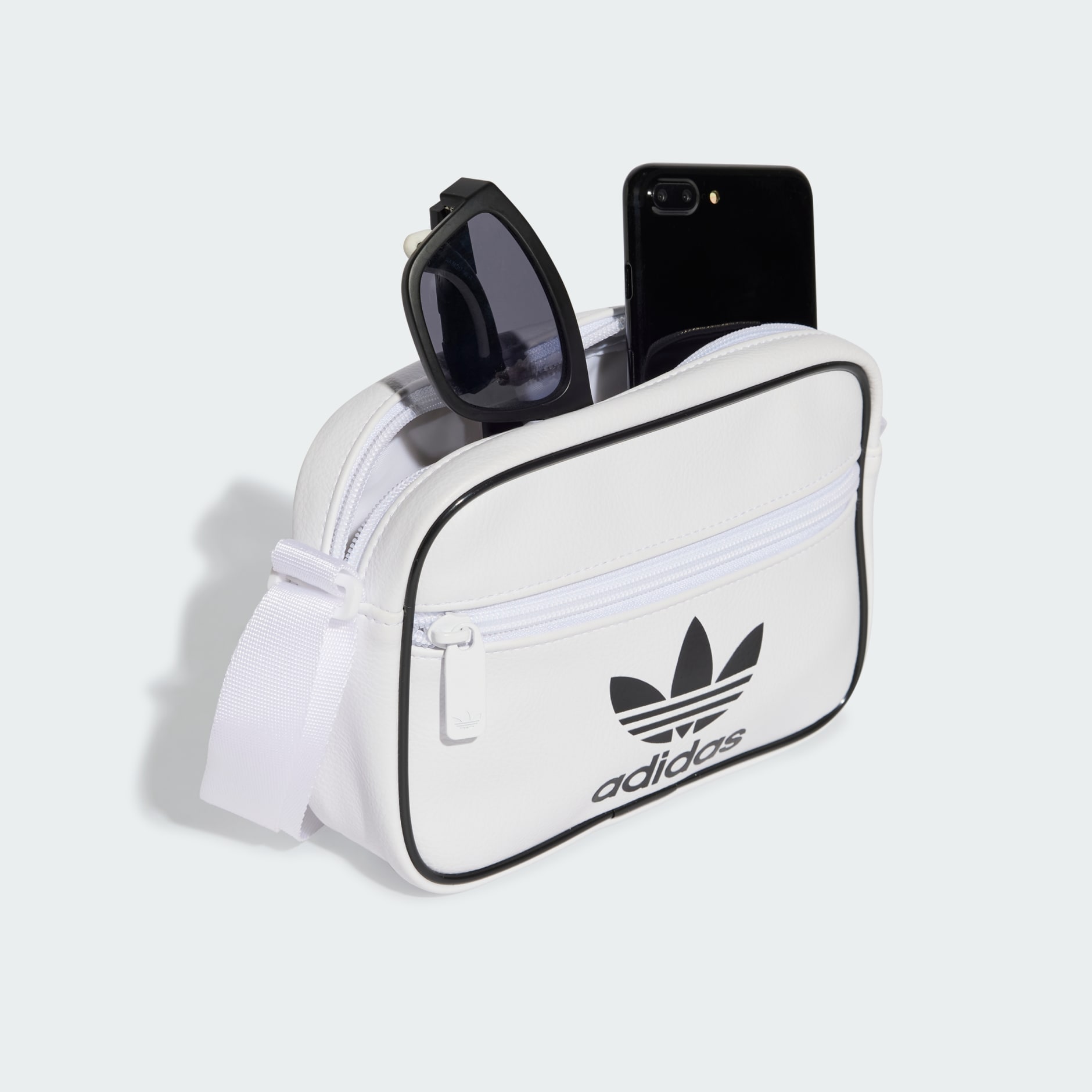 adidas Adicolor Classic Mini Airliner Bag White adidas TZ