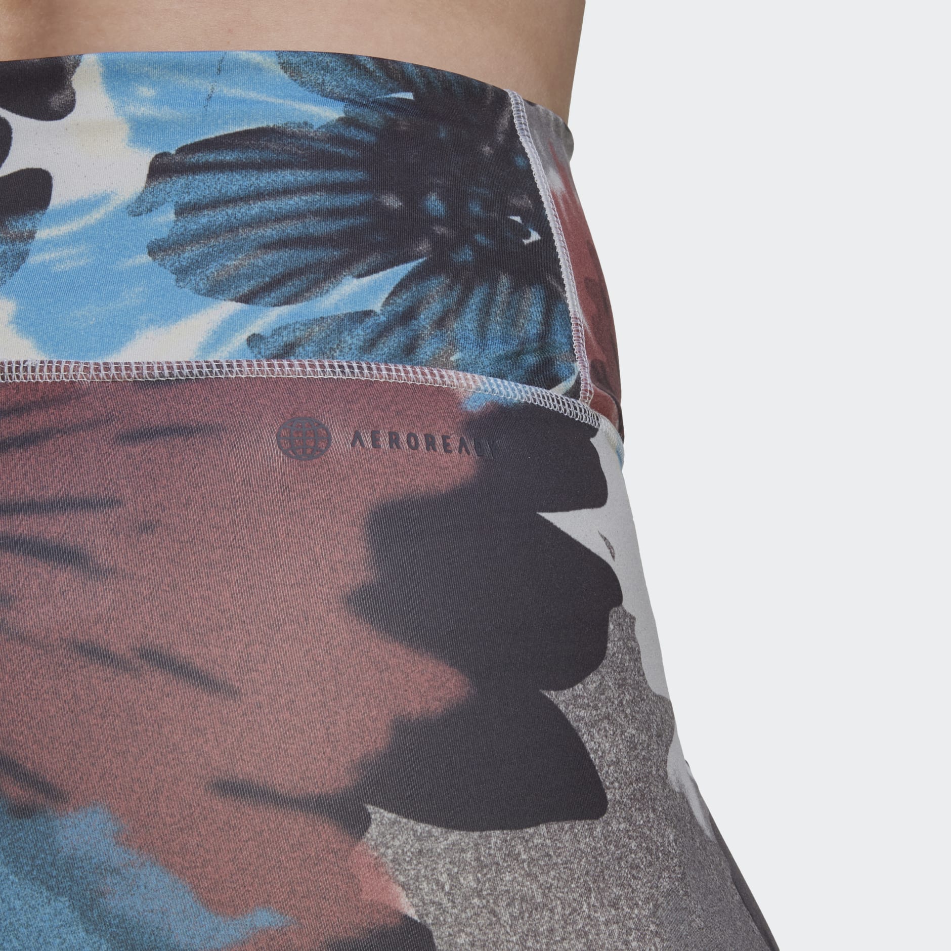 بنطال ضيّق Training Essentials Printed High-Waisted