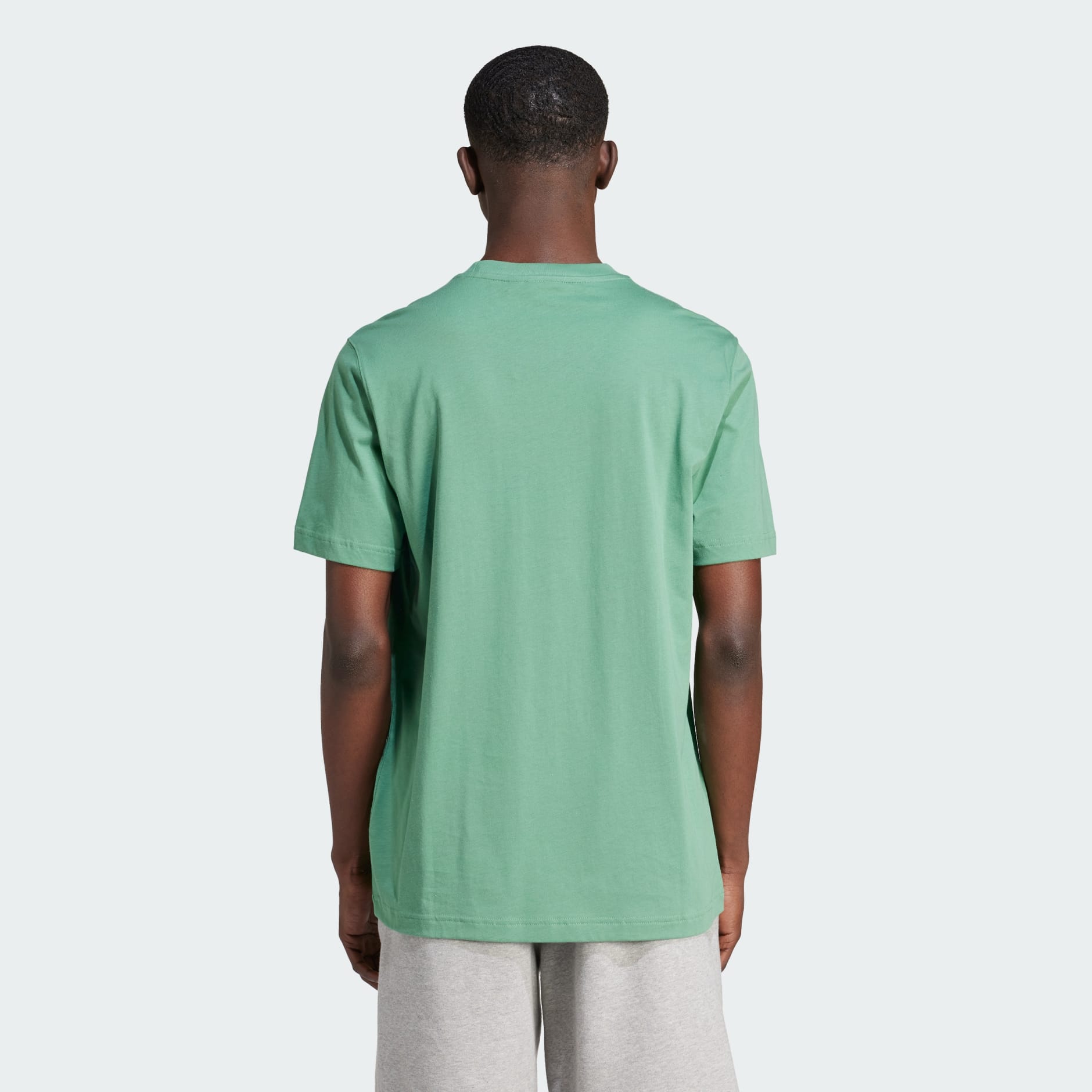 Adidas Trefoil Essentials Tee - Green | Adidas UAE