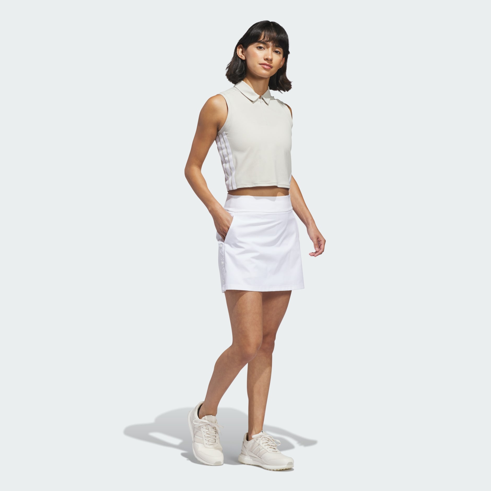 TRICOU POLO BEYOND CROP TWISTKNIT