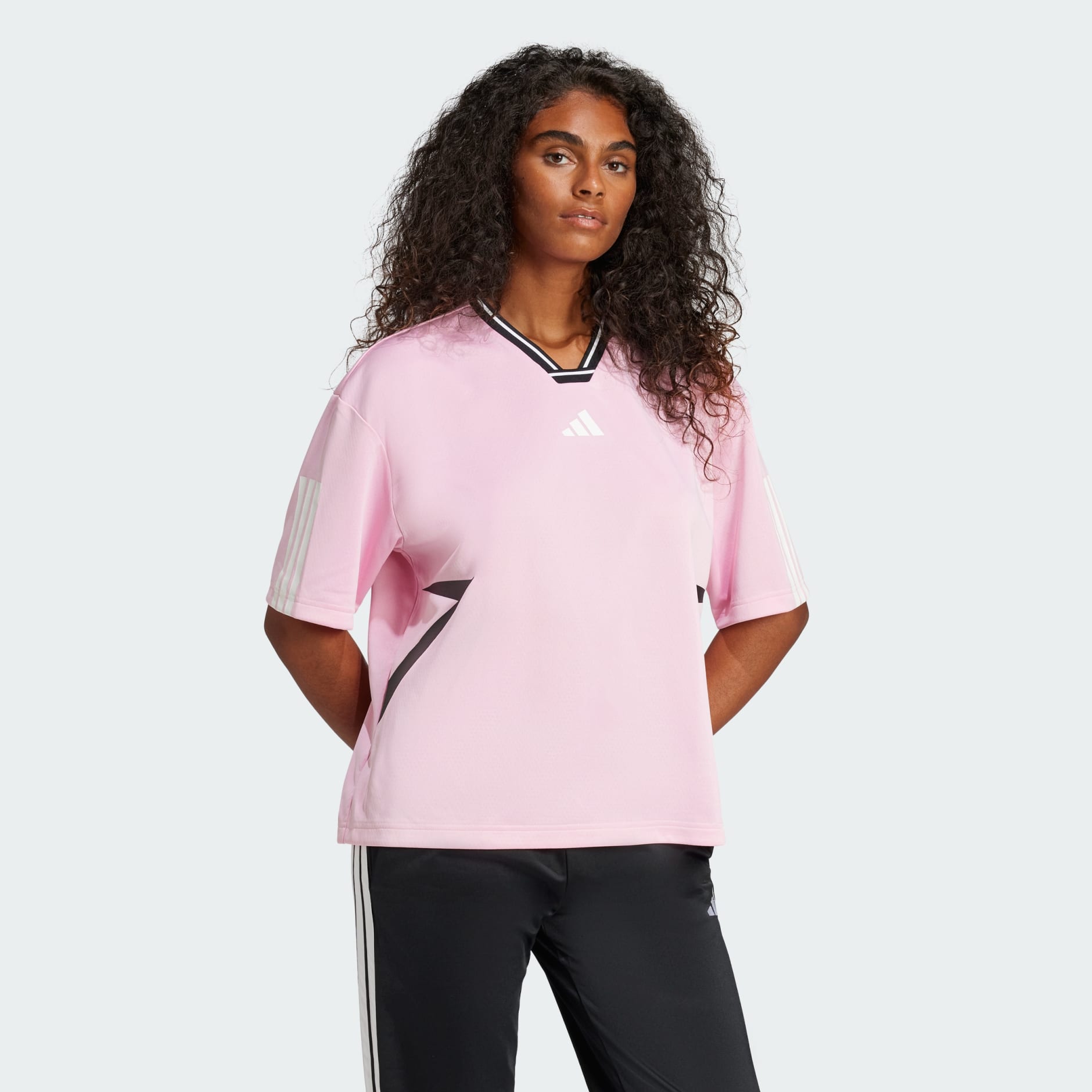 Tiro Cut 3-Stripes Colorblock Boyfriend Tee