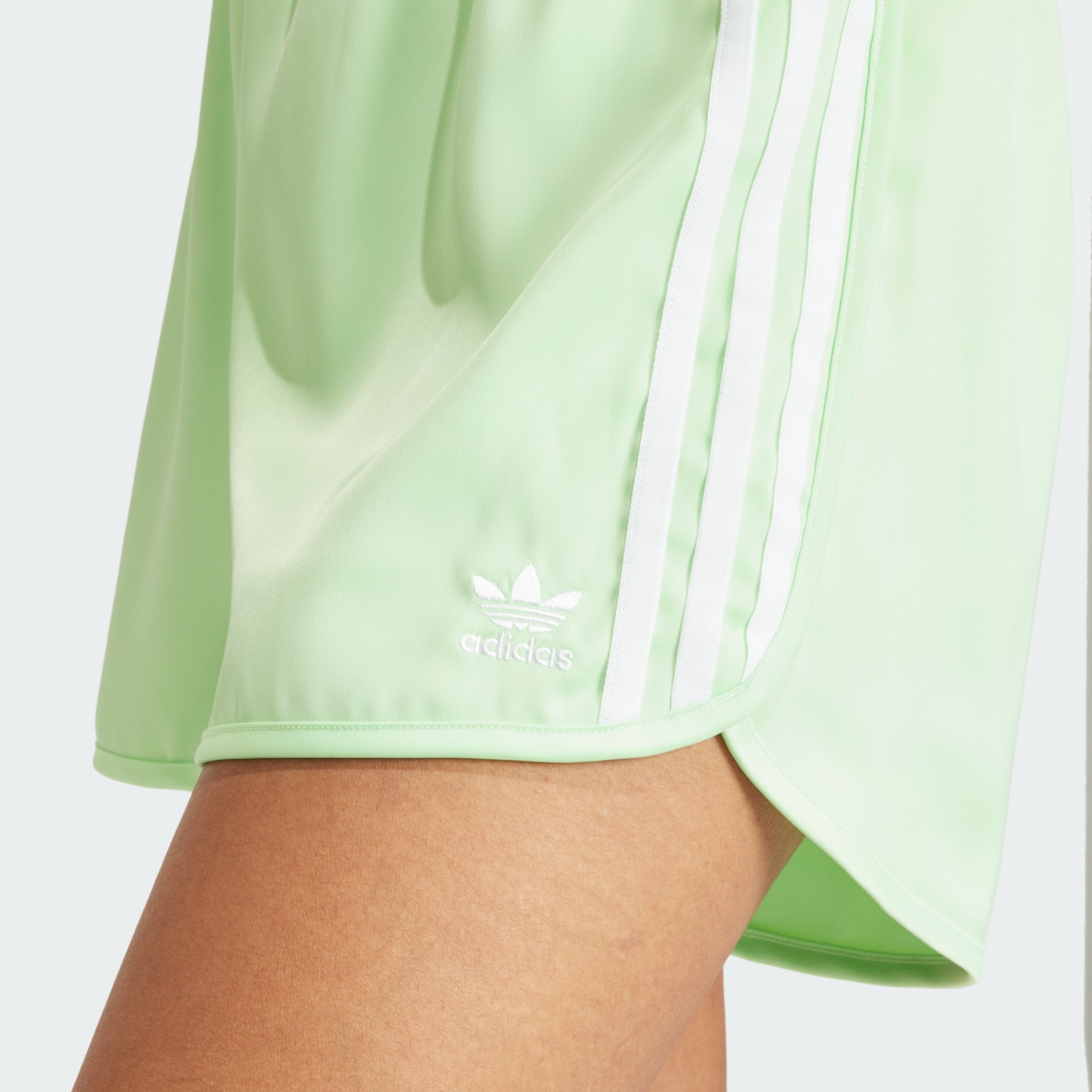 CLOTHING Satin Sprint Shorts Green adidas Bahrain