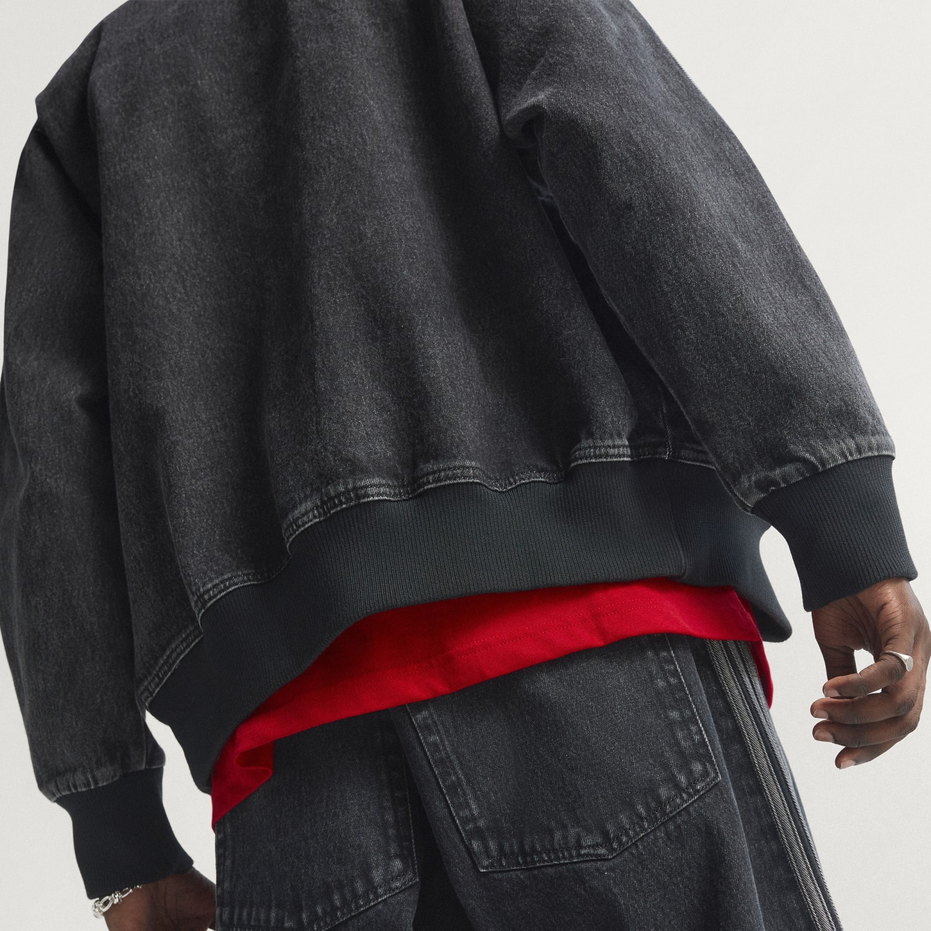 ADICOLOR DENIM FIREBIRD TRACK TOP