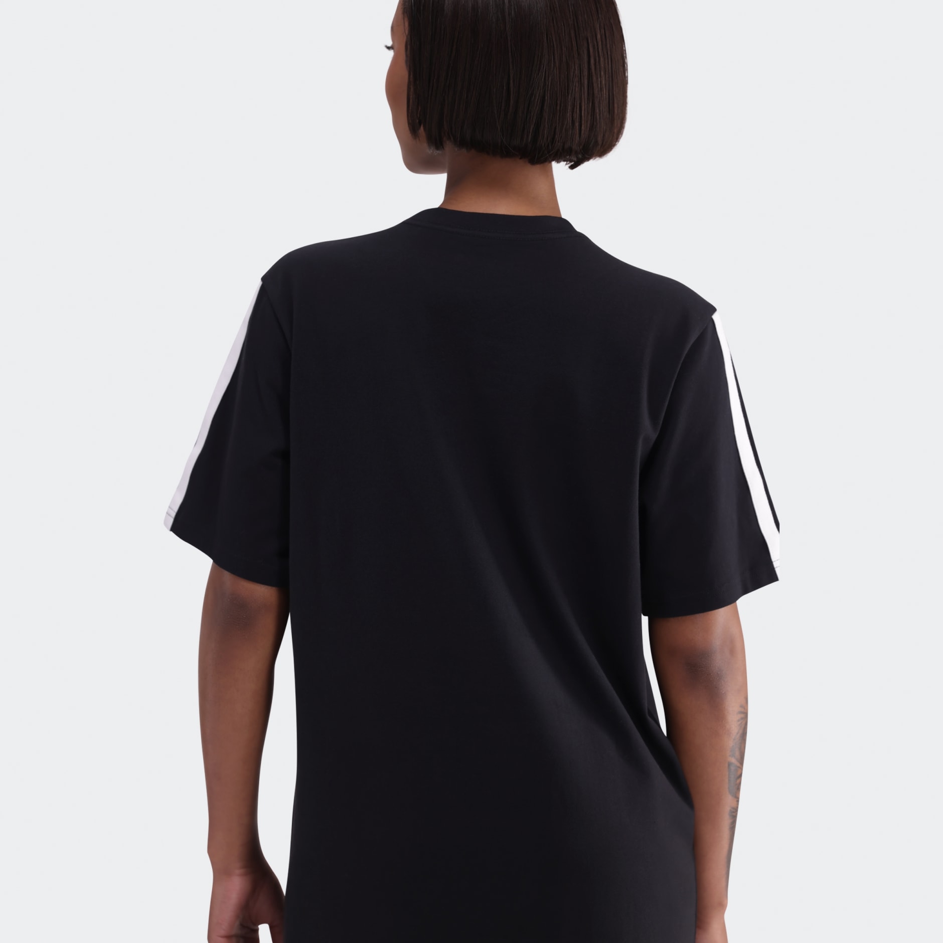 Essentials 3-Stripes Single Jersey Boyfriend Tee Dress
