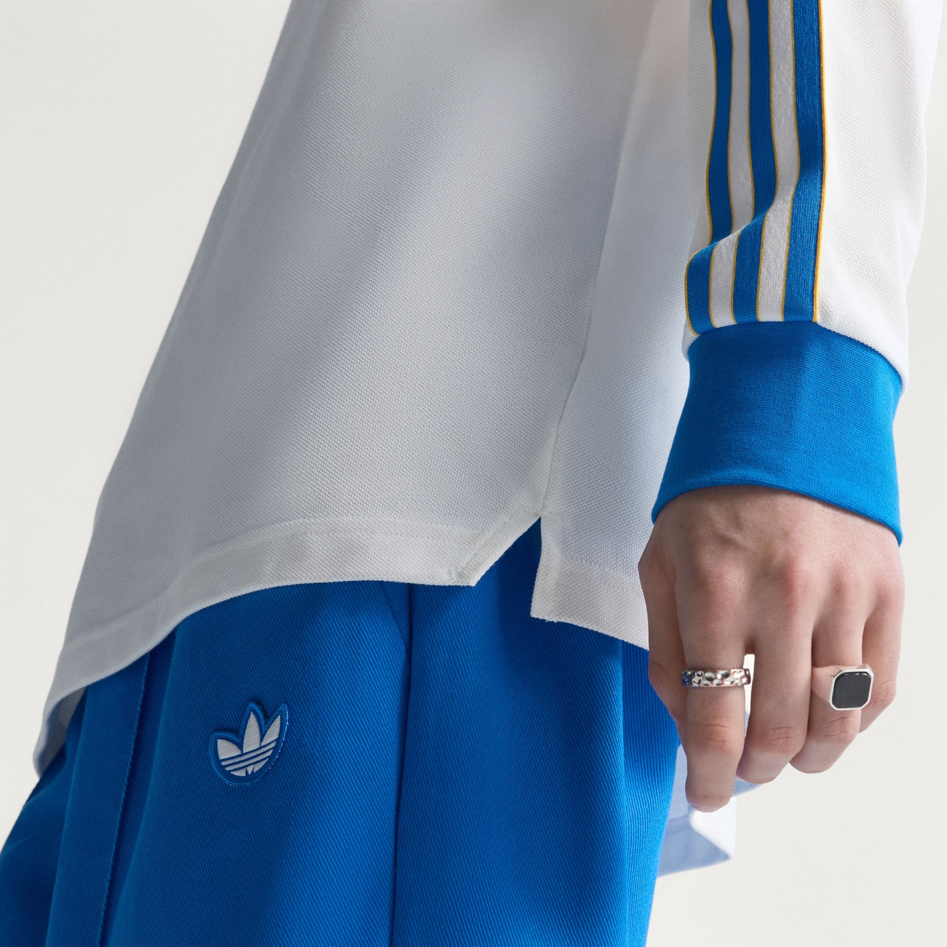 Real Madrid Terrace Icons Long Sleeve Polo Shirt