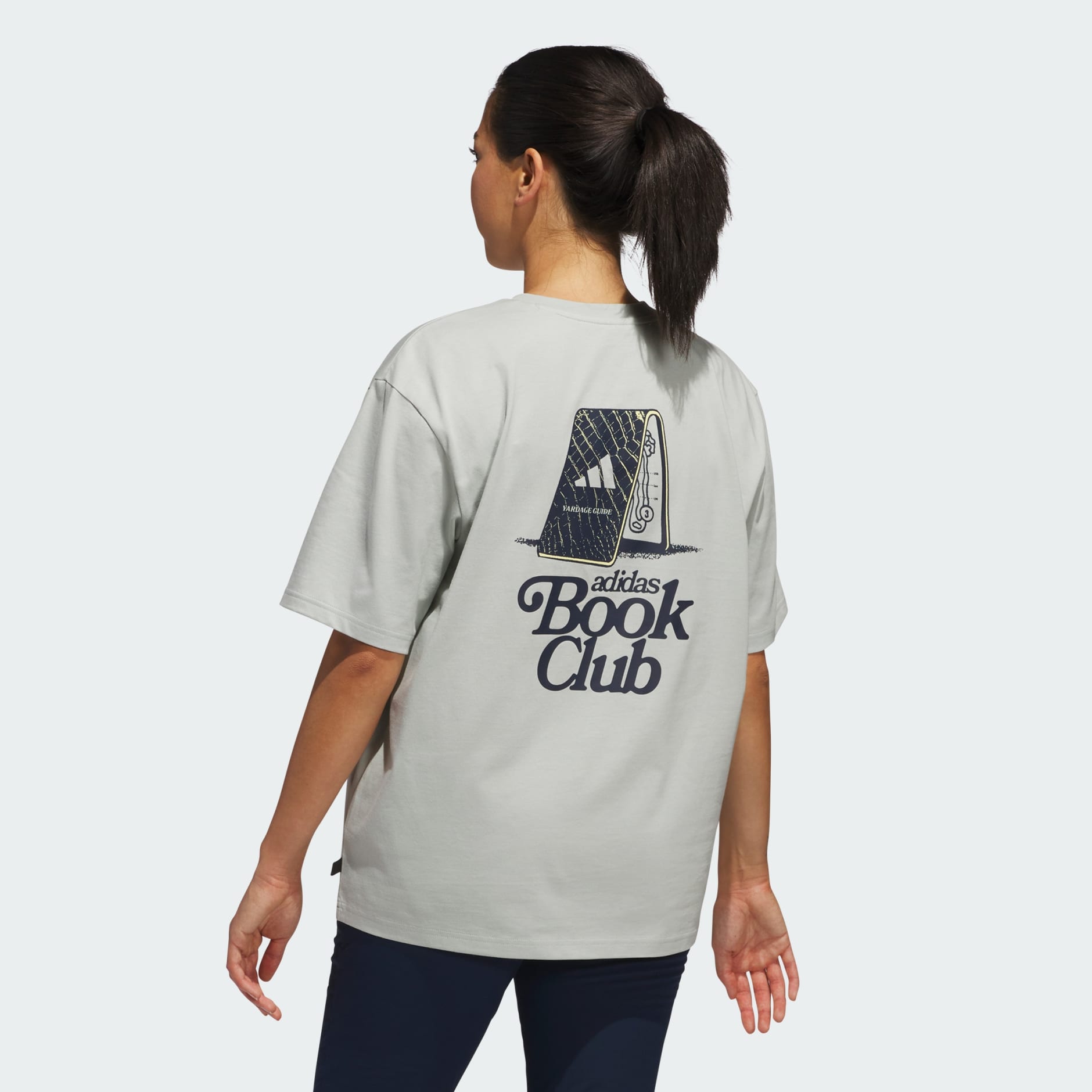 Golf Book Club Graphic Oversized Tee
