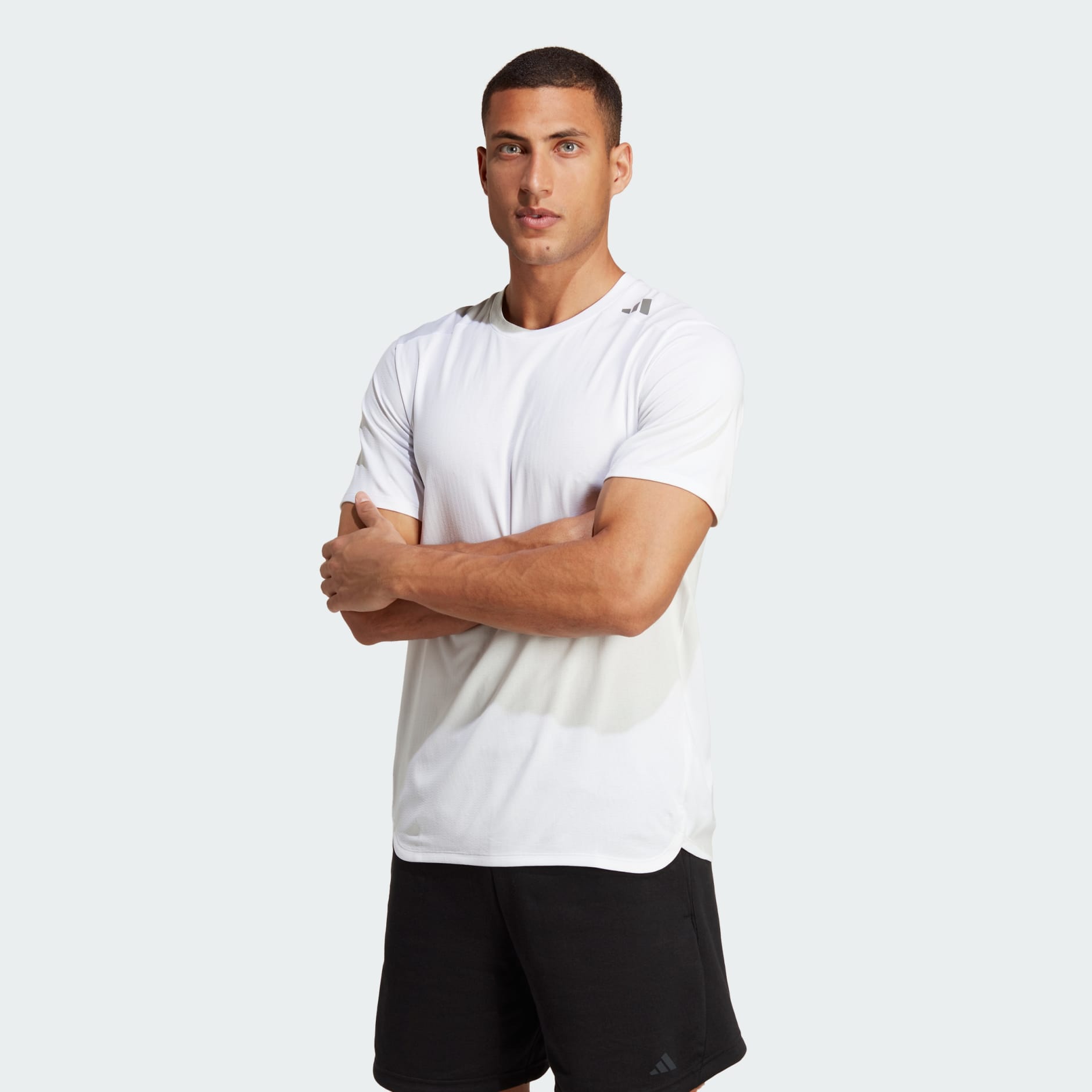 adidas Designed 4 Training HEAT.RDY HIIT Training Tee - White | adidas UAE