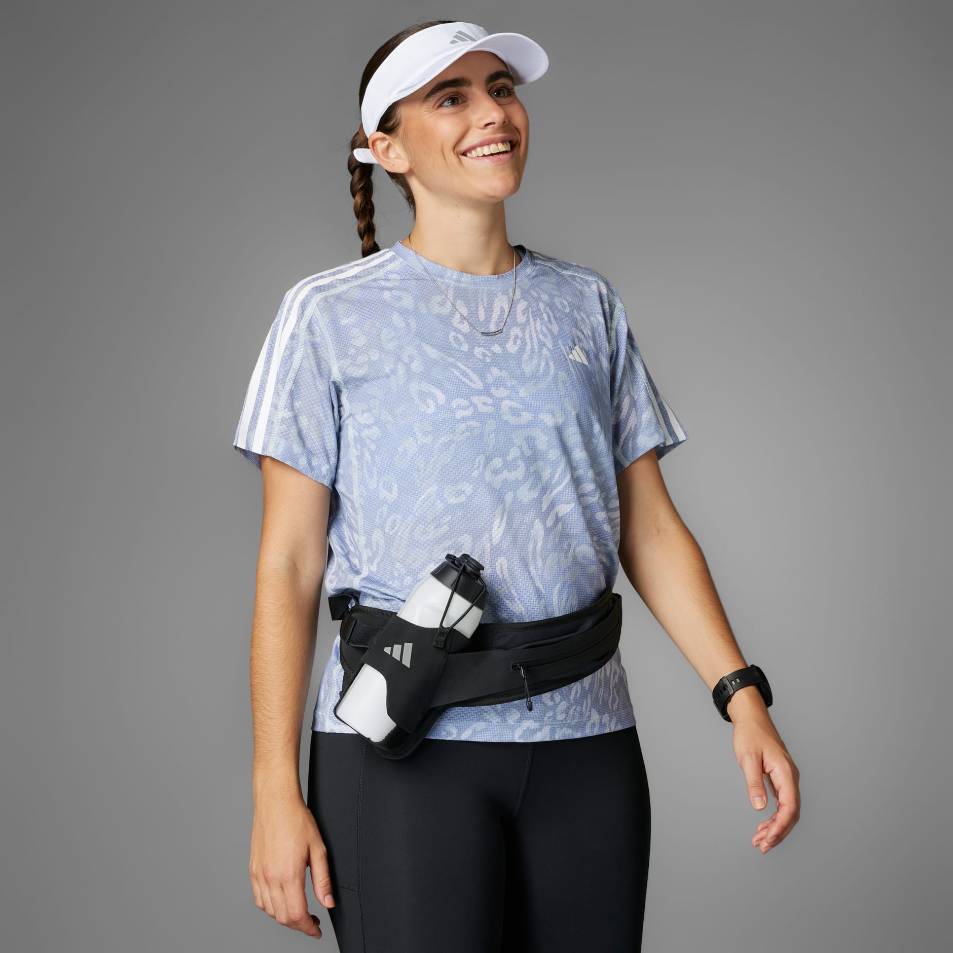 Own the Run CLIMACOOL 3-Stripes Tee