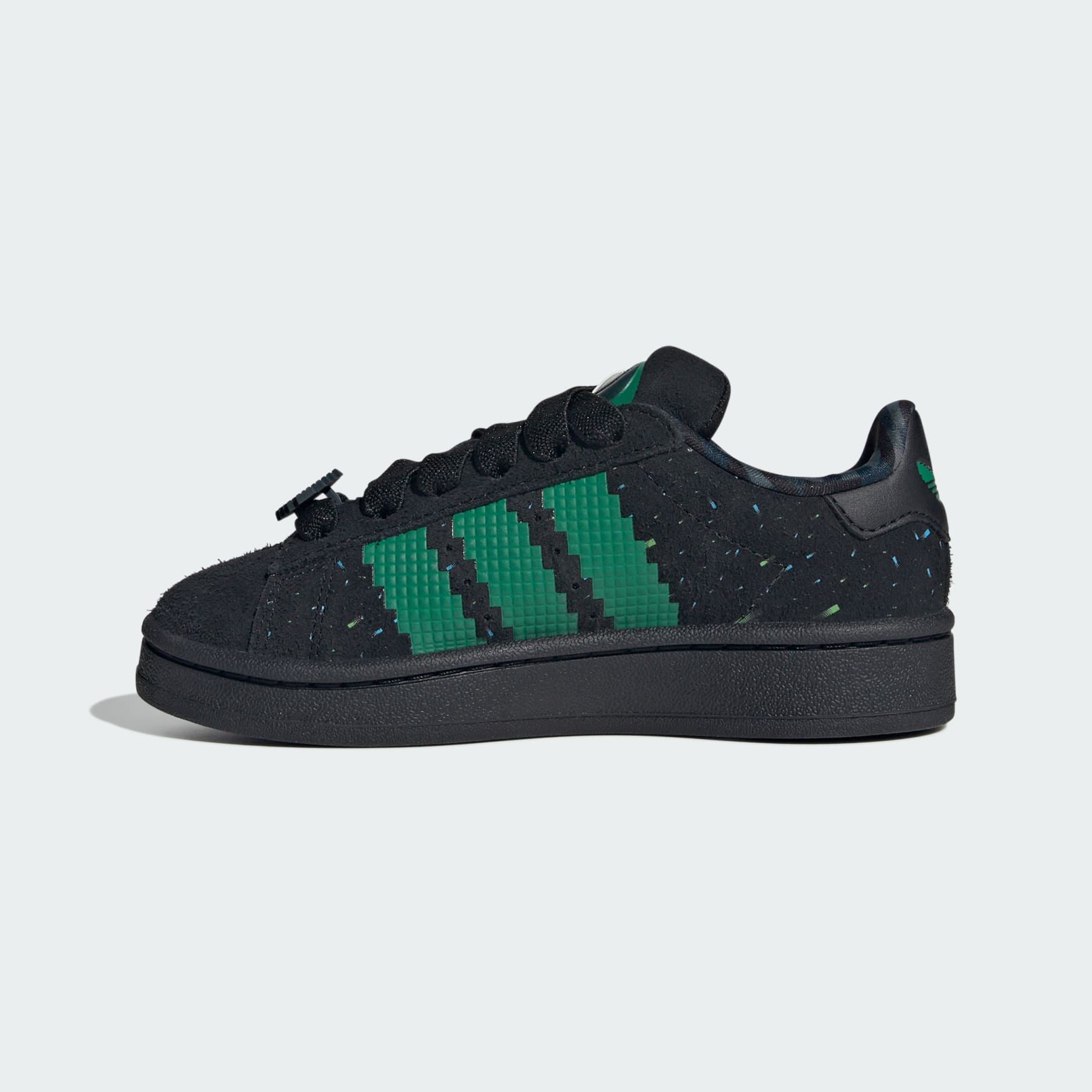 ADIDAS MINECRAFT CAMPUS 00s COMFORT CLOSURE ELASTIC LACE SHOES