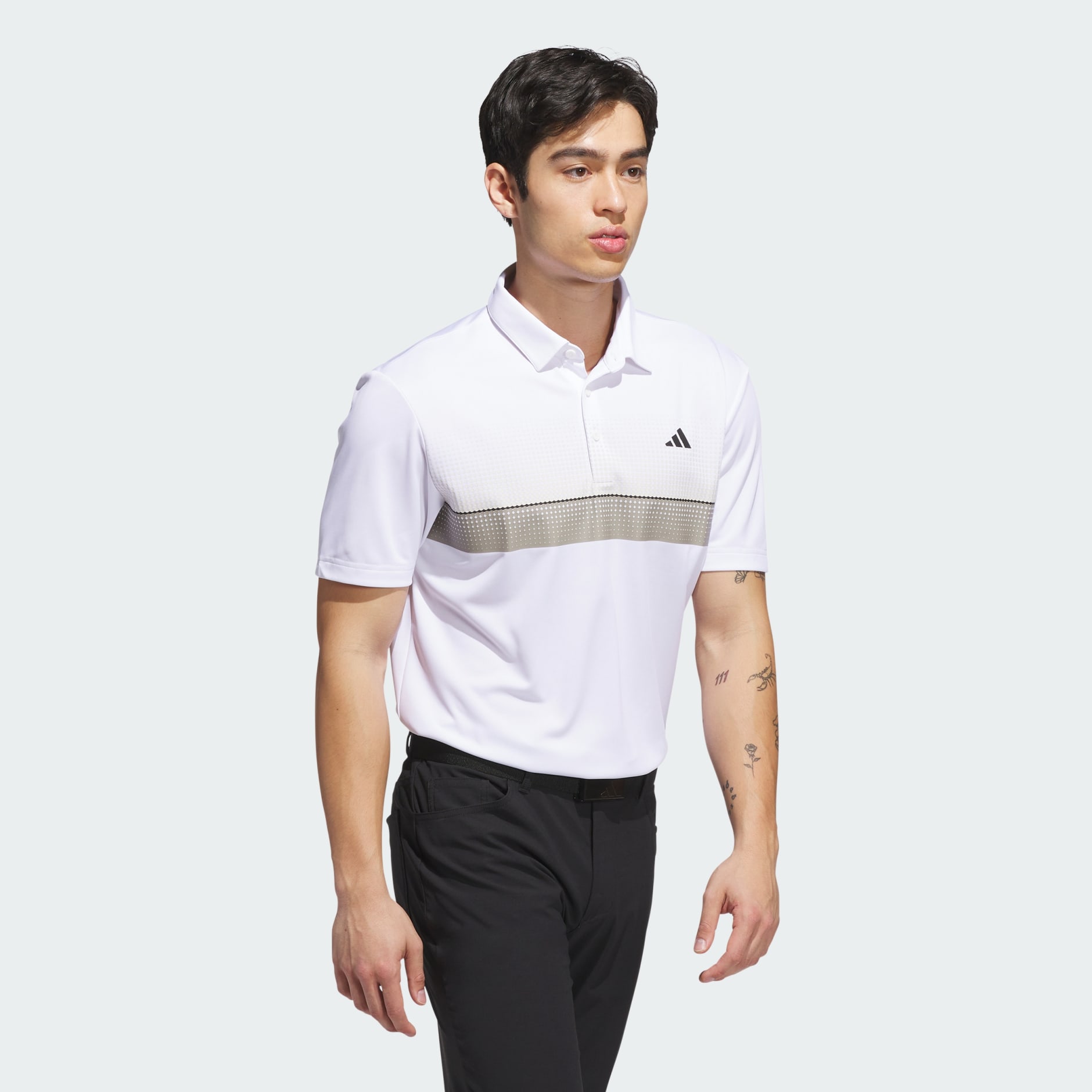 Performance Allover Print Polo Shirt