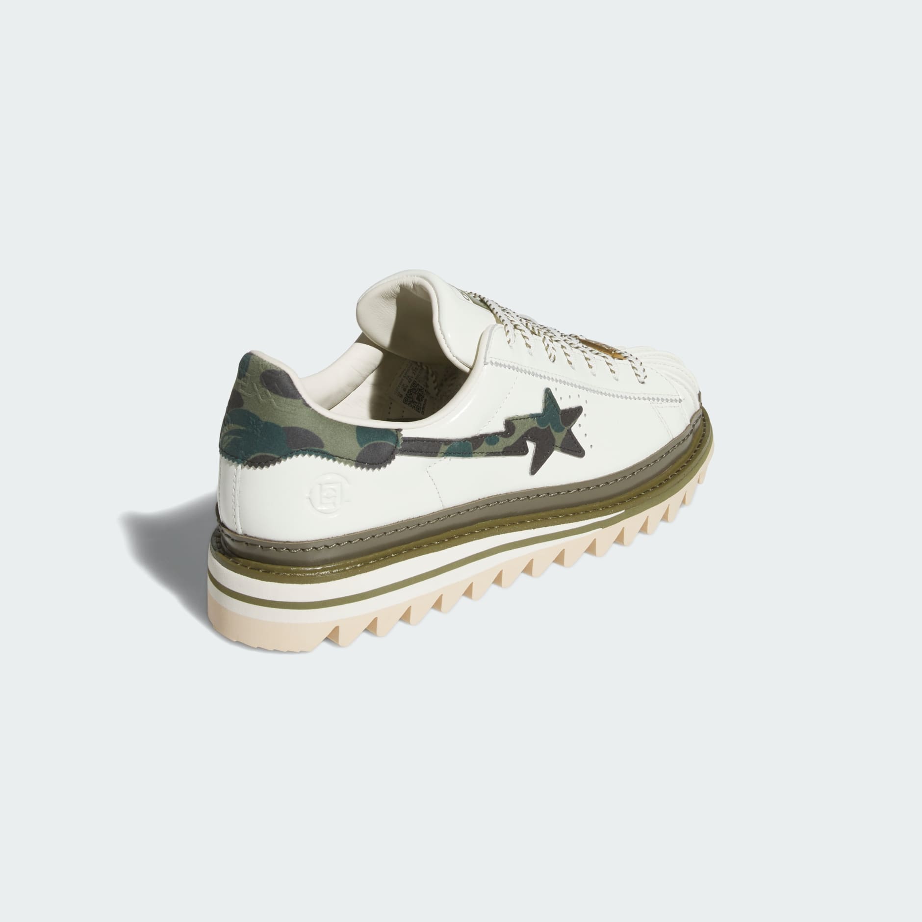 Pantofi EDC X BAPE Superstar by Edison Chen