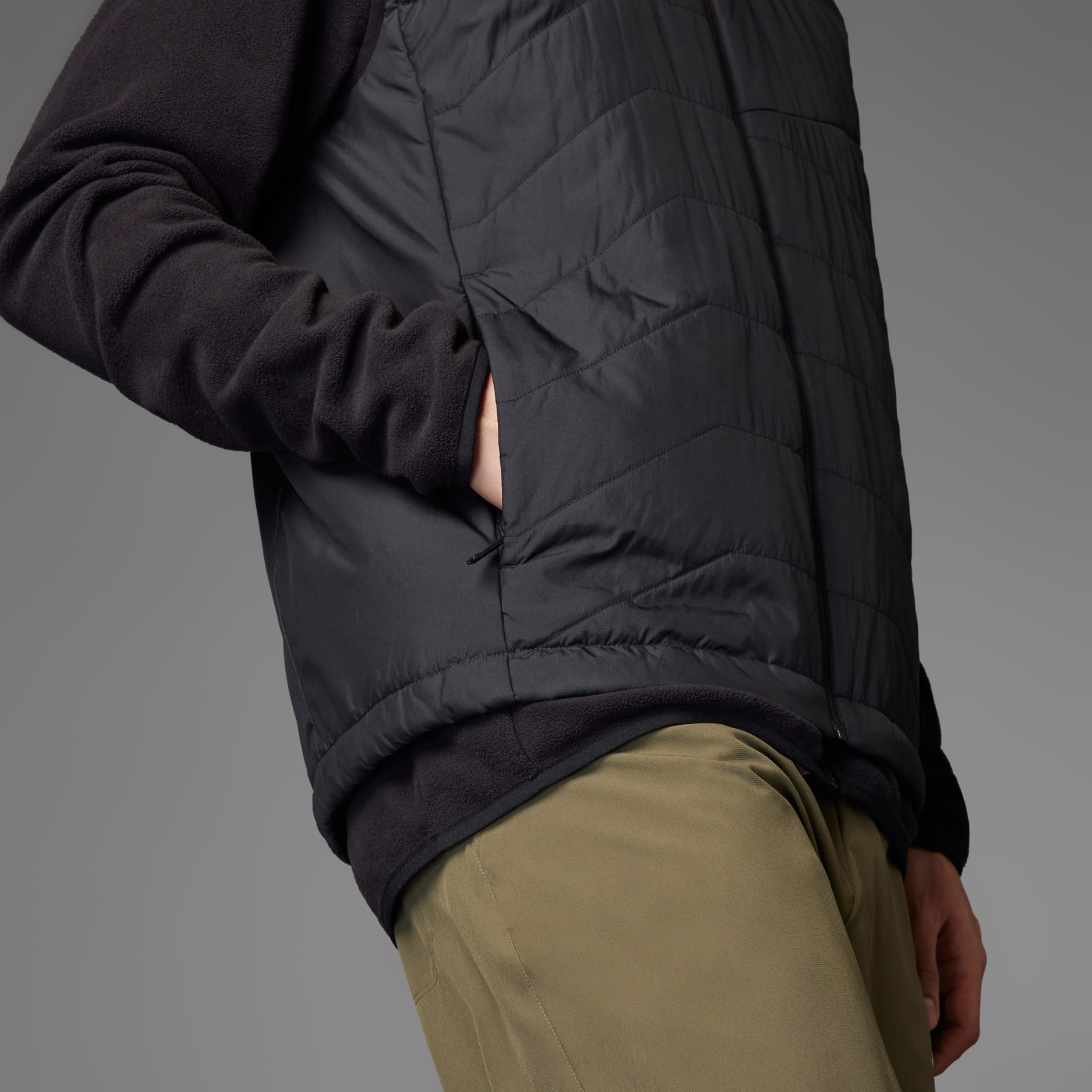 Vestă cu glugă și termoizolație Terrex Multi Climaheat