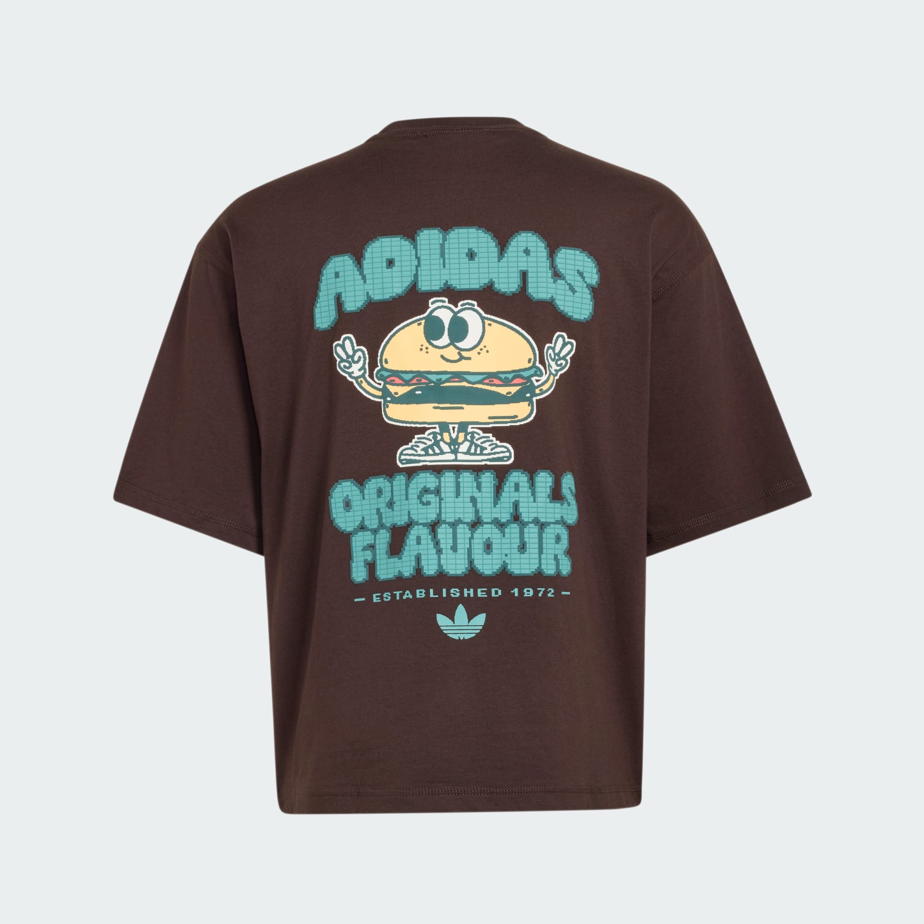 Tricou Pixelated Burget Character Graphic