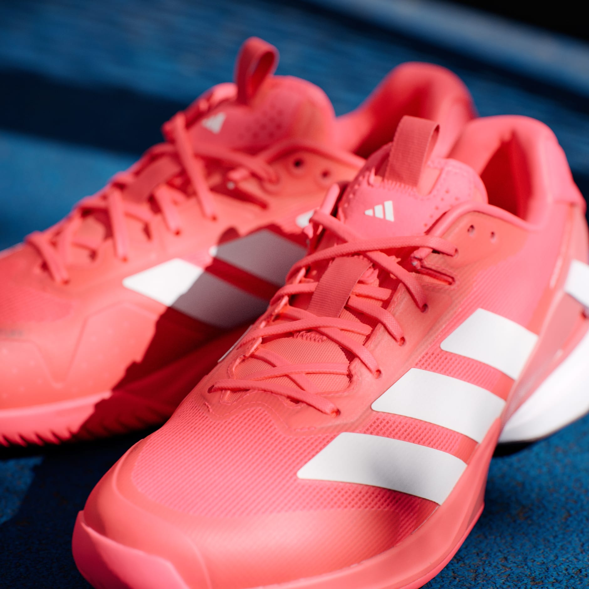 Shoes - Adizero Ubersonic 5 Tennis Shoes - Red | adidas Qatar