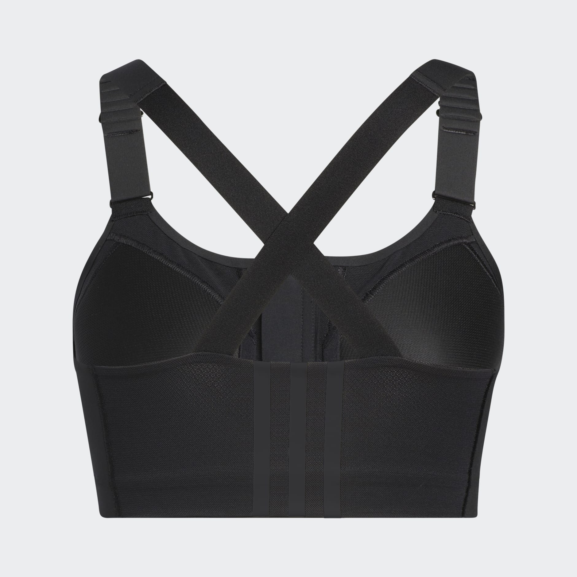 Adidas Women's Athletic High Support Sports Bra Size 30G Black