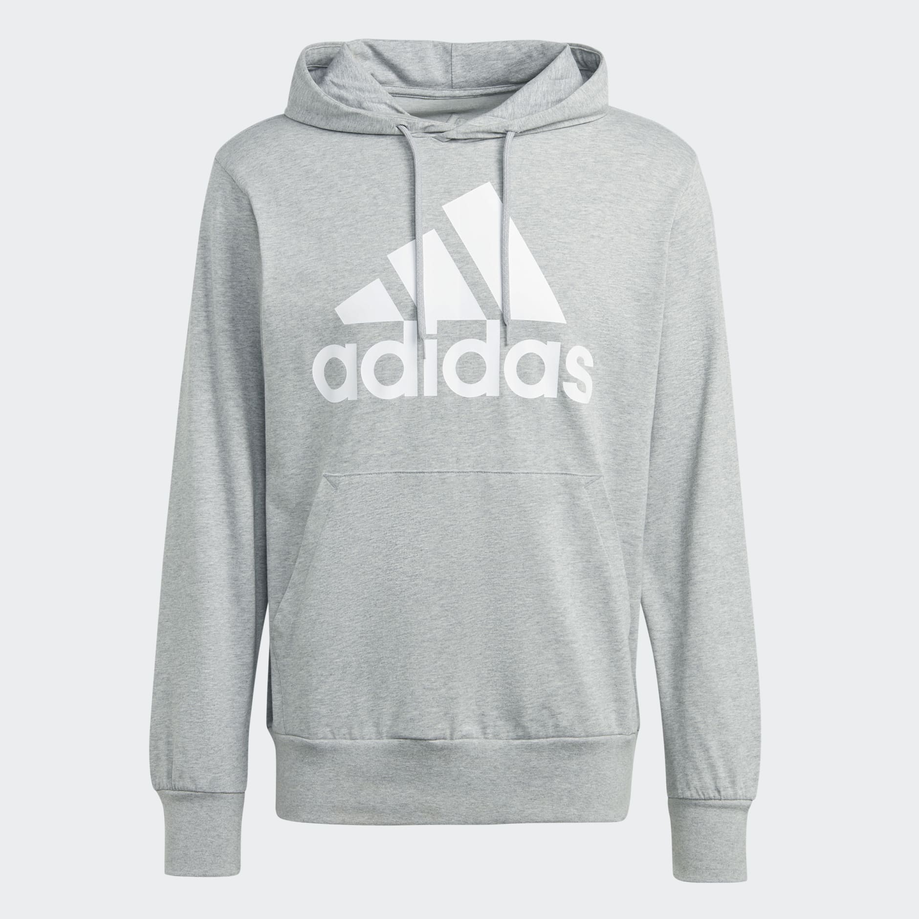 Men's Clothing Essentials Logo Hoodie Grey adidas Saudi Arabia