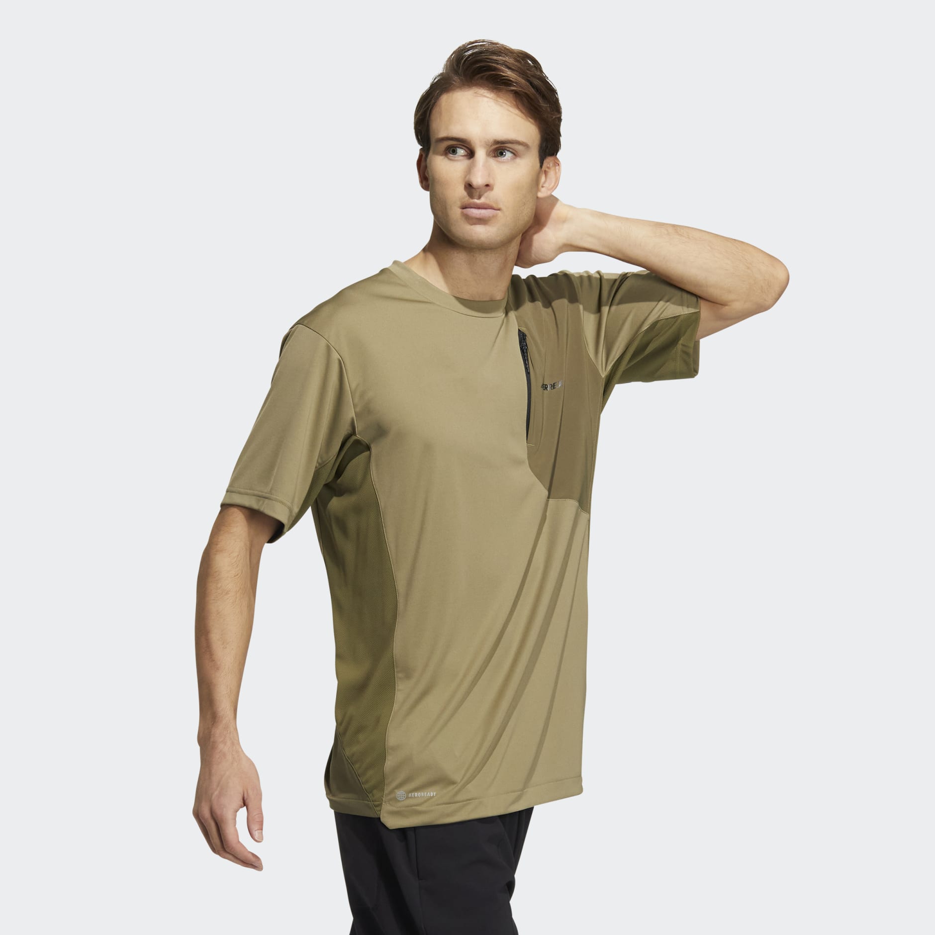 Terrex Voyager Woven Overlay Short Sleeve Tee