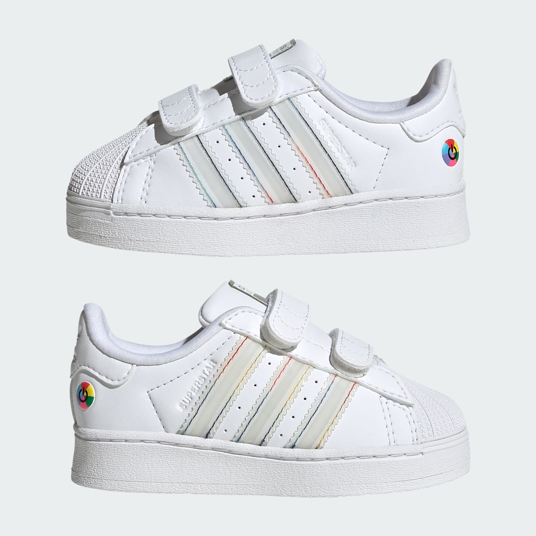 Superstar LED Lights Comfort Closure Shoes Kids