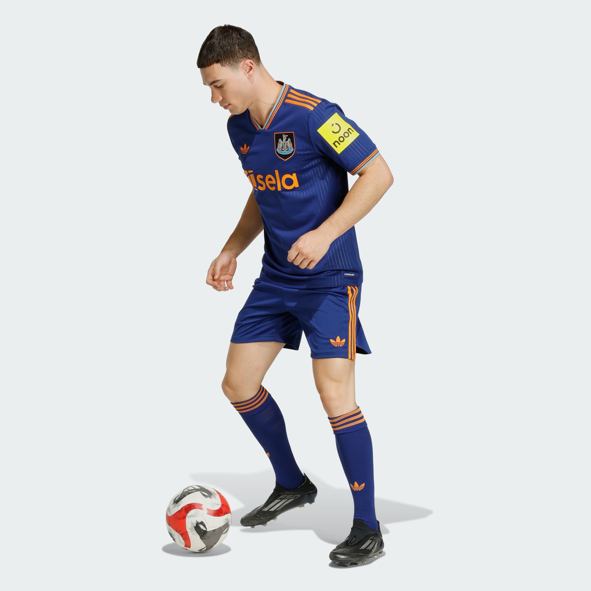 Pantaloni scurți din al treilea echipament FC Newcastle United 25/26