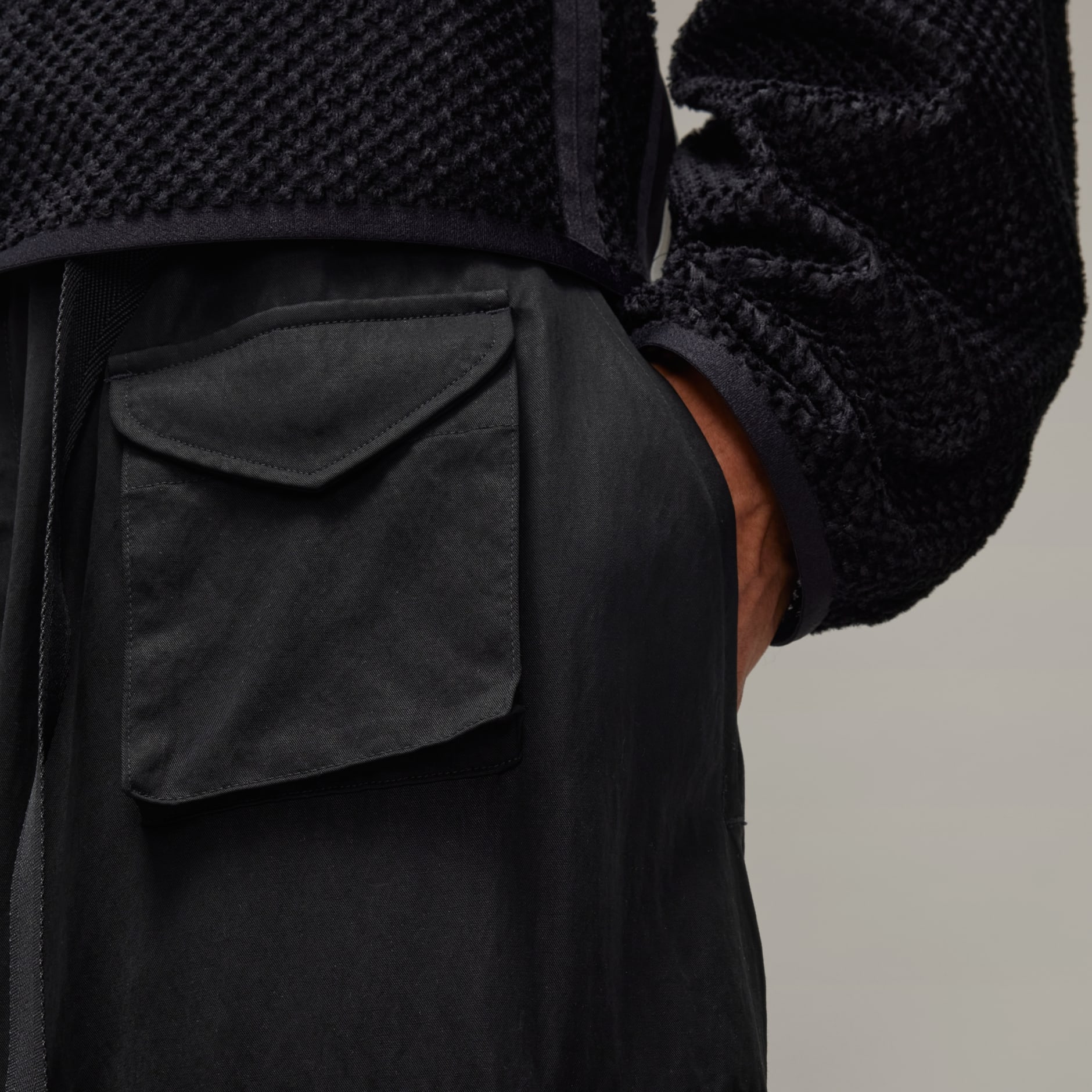 Y-3 Refined Wool Cargo Pants