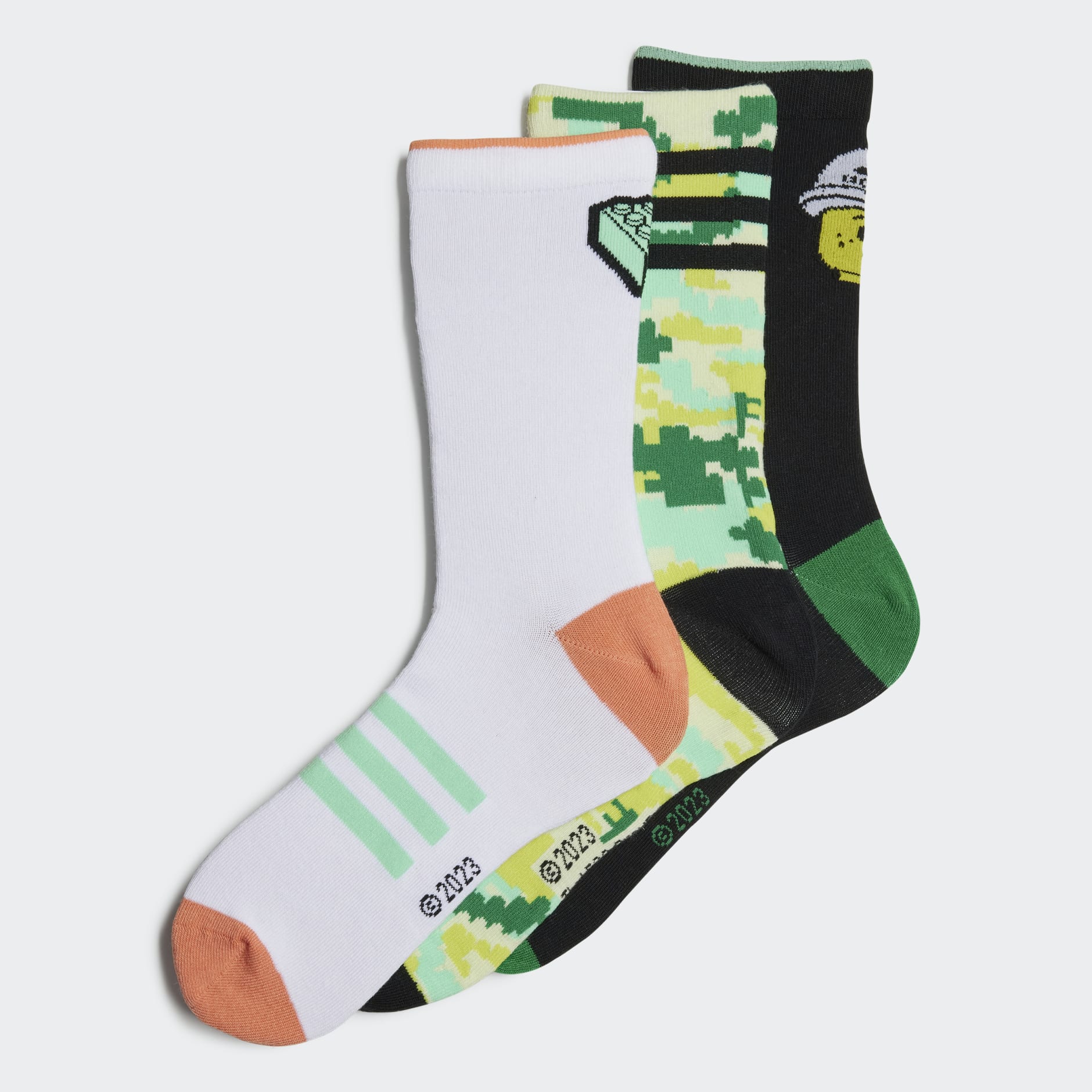 Kids Accessories adidas x LEGO® Play Socks 3 Pairs Multicolour