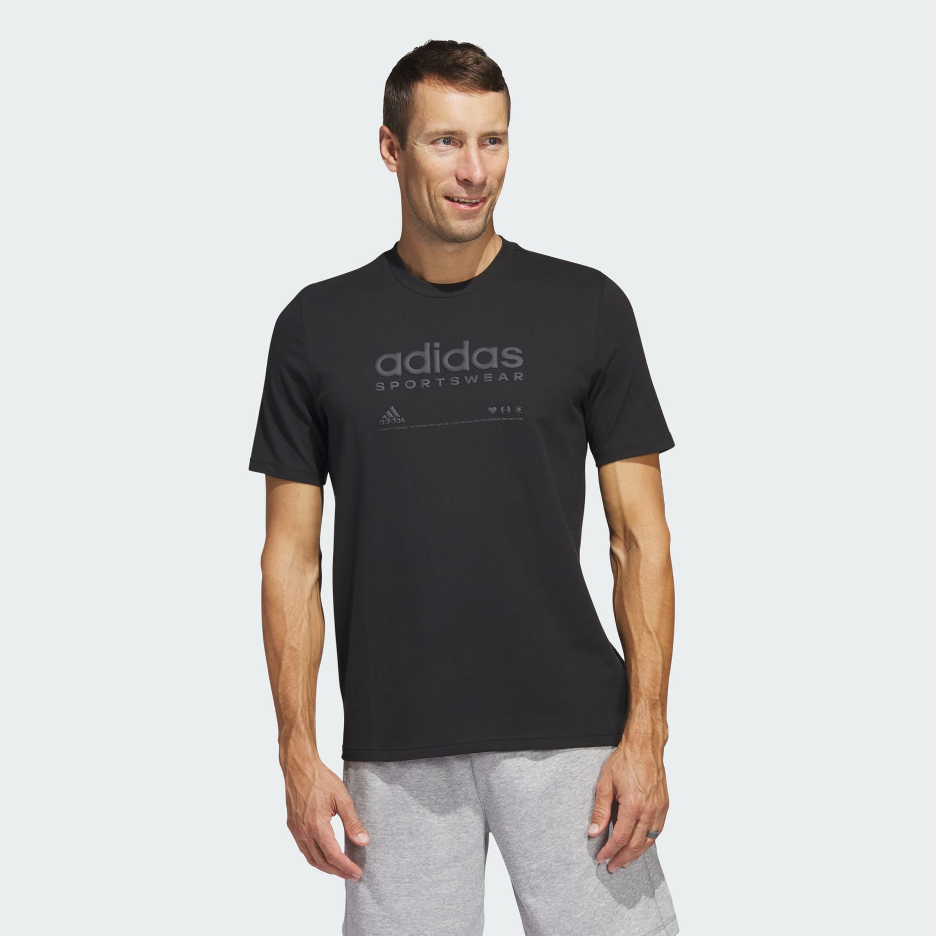 adidas Lounge Graphic Tee