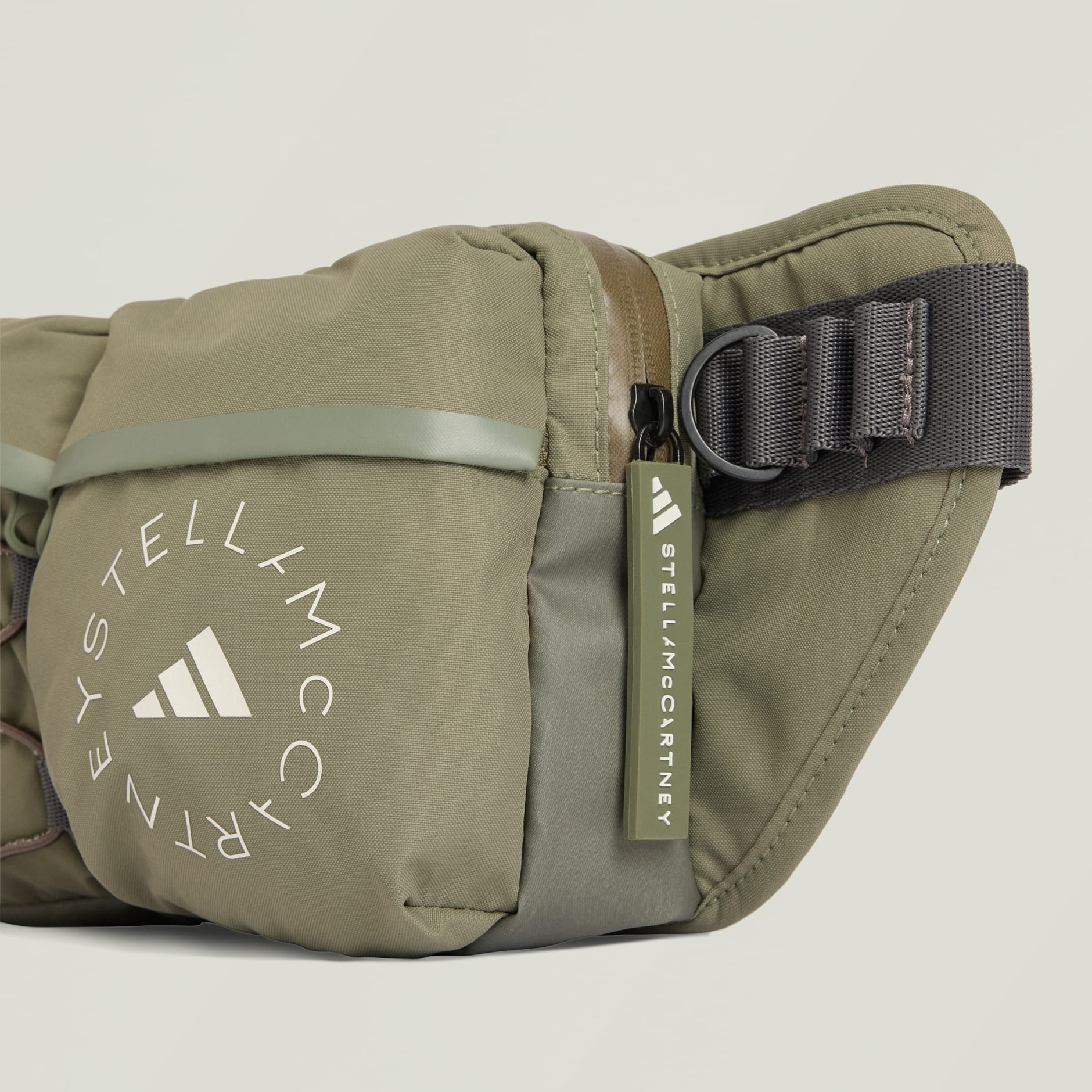 【関税&送料込】Adidas By Stella Mccartney Ciabatta In Gomma All products - adidas by Stella McCartney Bum Bag - Green