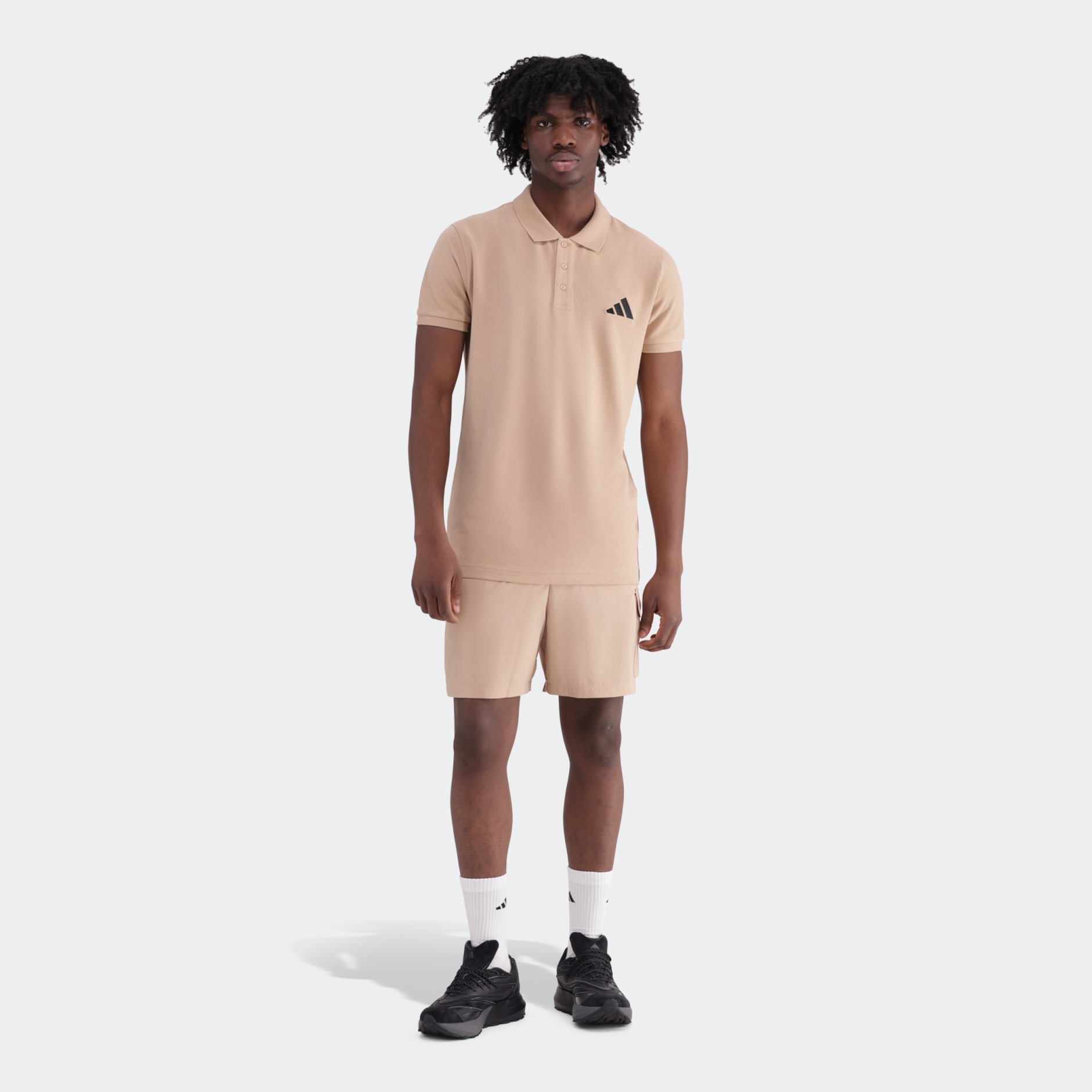 Essentials Small Logo Piqu&eacute; Polo Shirt