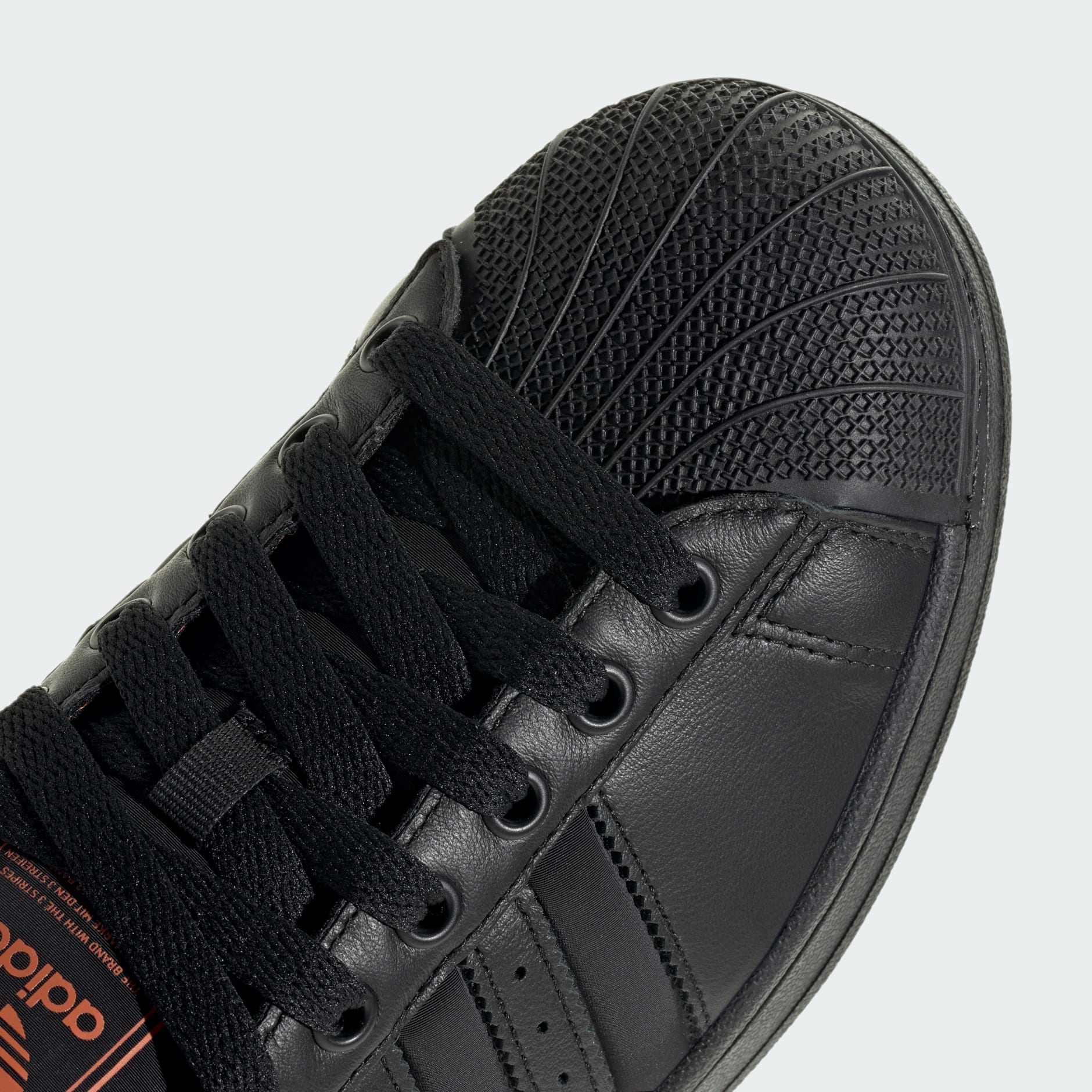 ★adidas★ Superstar II Black Orange JS2834 adidas Originals SUPERSTAR II MEN'S SHOES JS2834 ORANGE