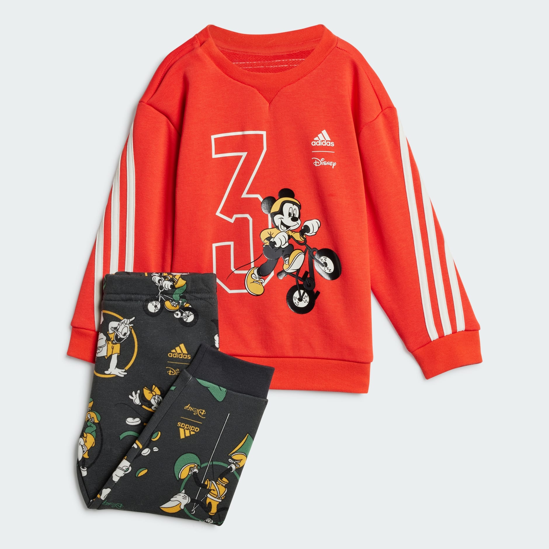 Clothing - Disney Mickey Mouse Joggers - Orange | adidas South Africa