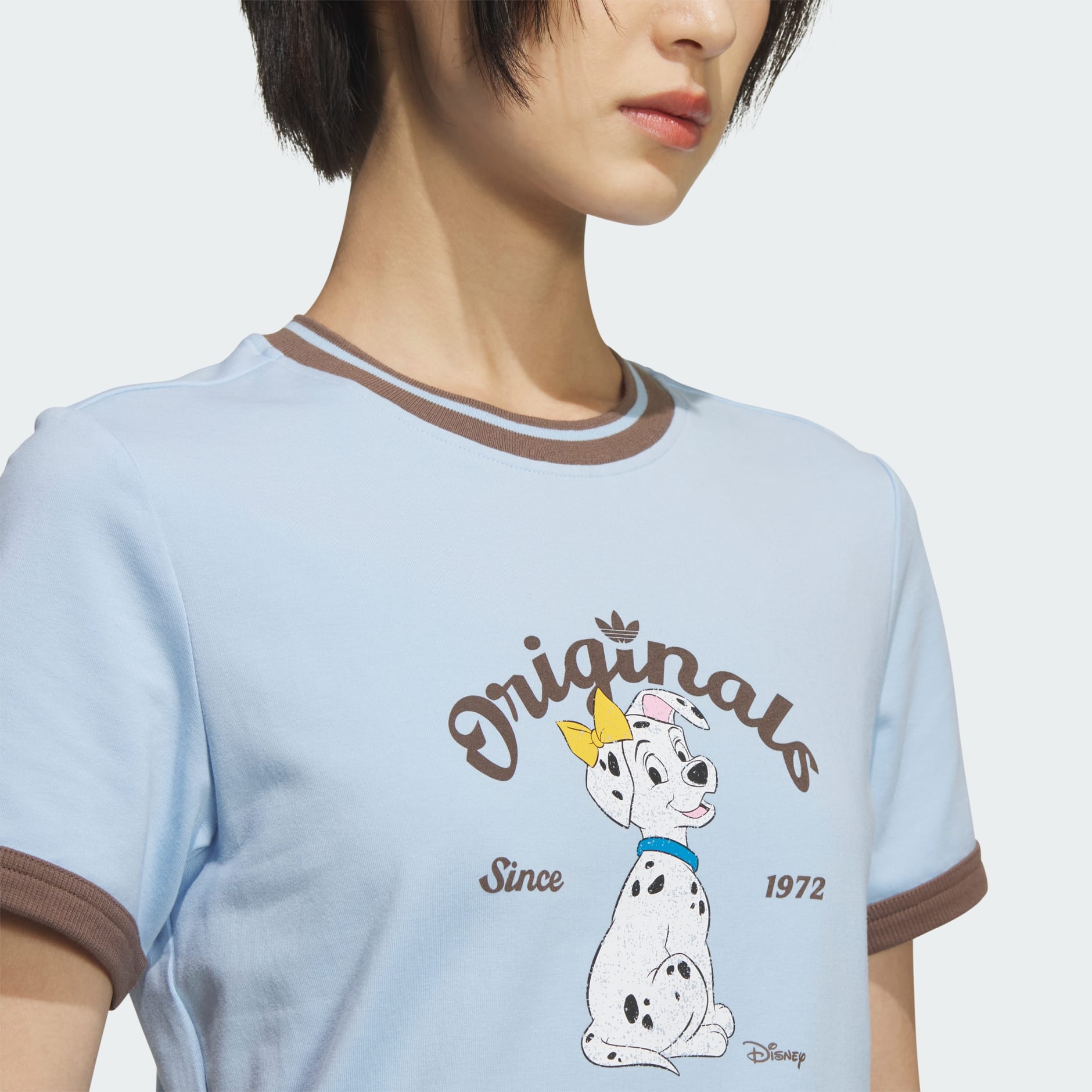adidas Disney Dalmatian Ringer Tee - Blue | adidas Hong Kong