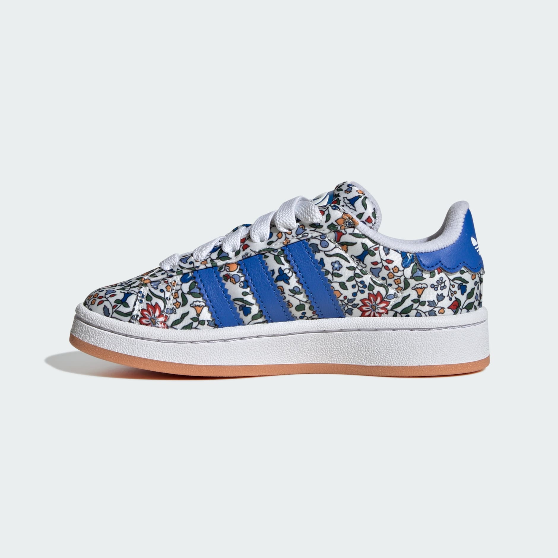 Campus 00s x Liberty London Pantofi pentru copii cu șiret elastic și &icirc;nchidere confortabilă
