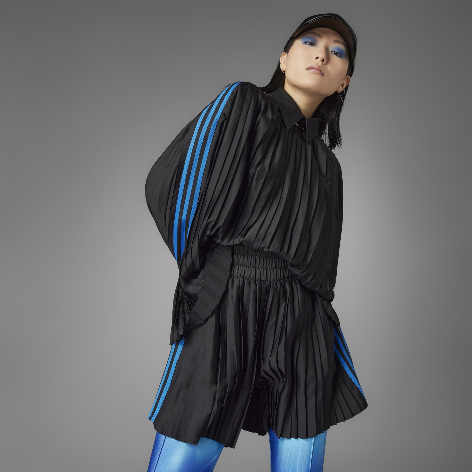 شورت Blue Version Pleated