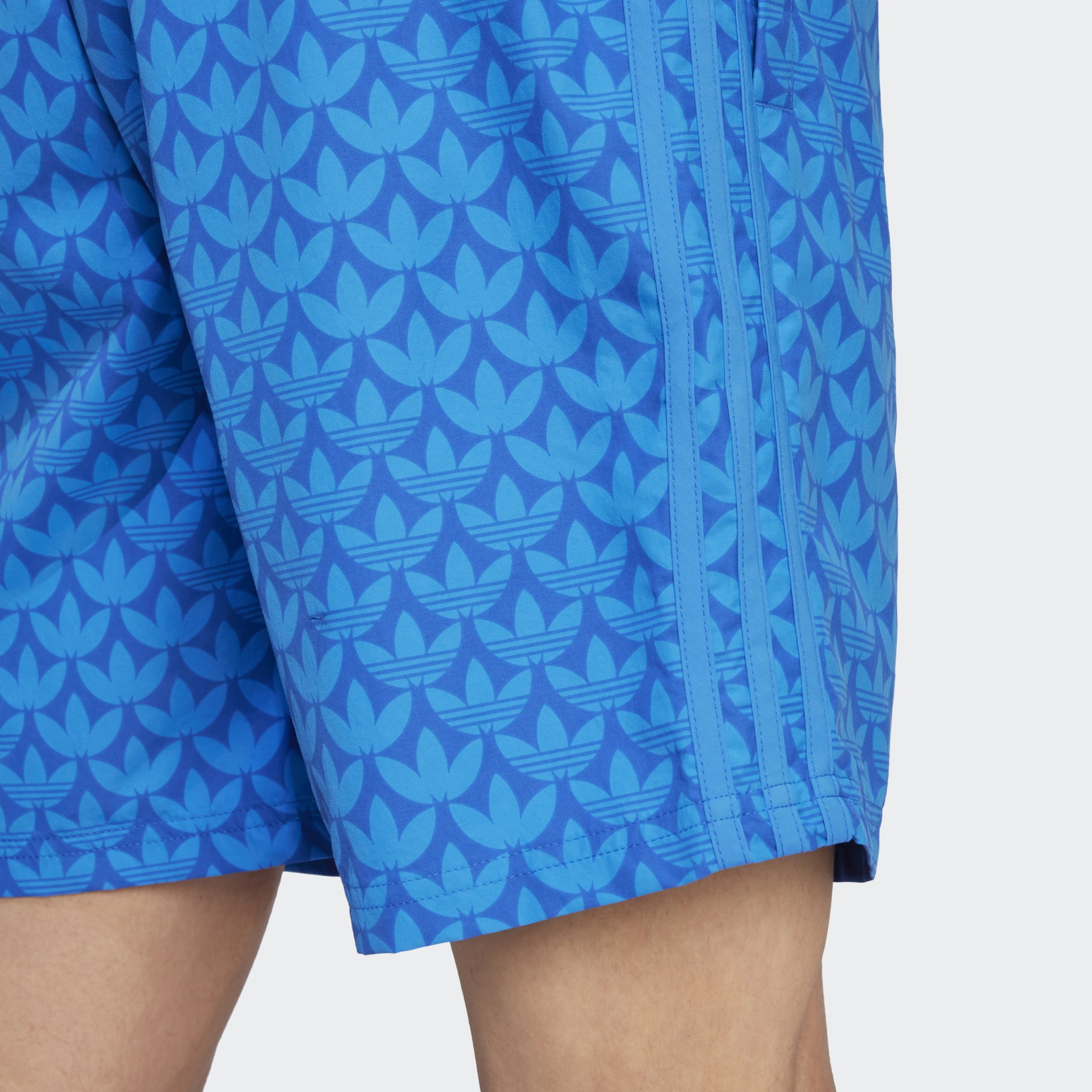 Adidas originals hot sale monogram shorts