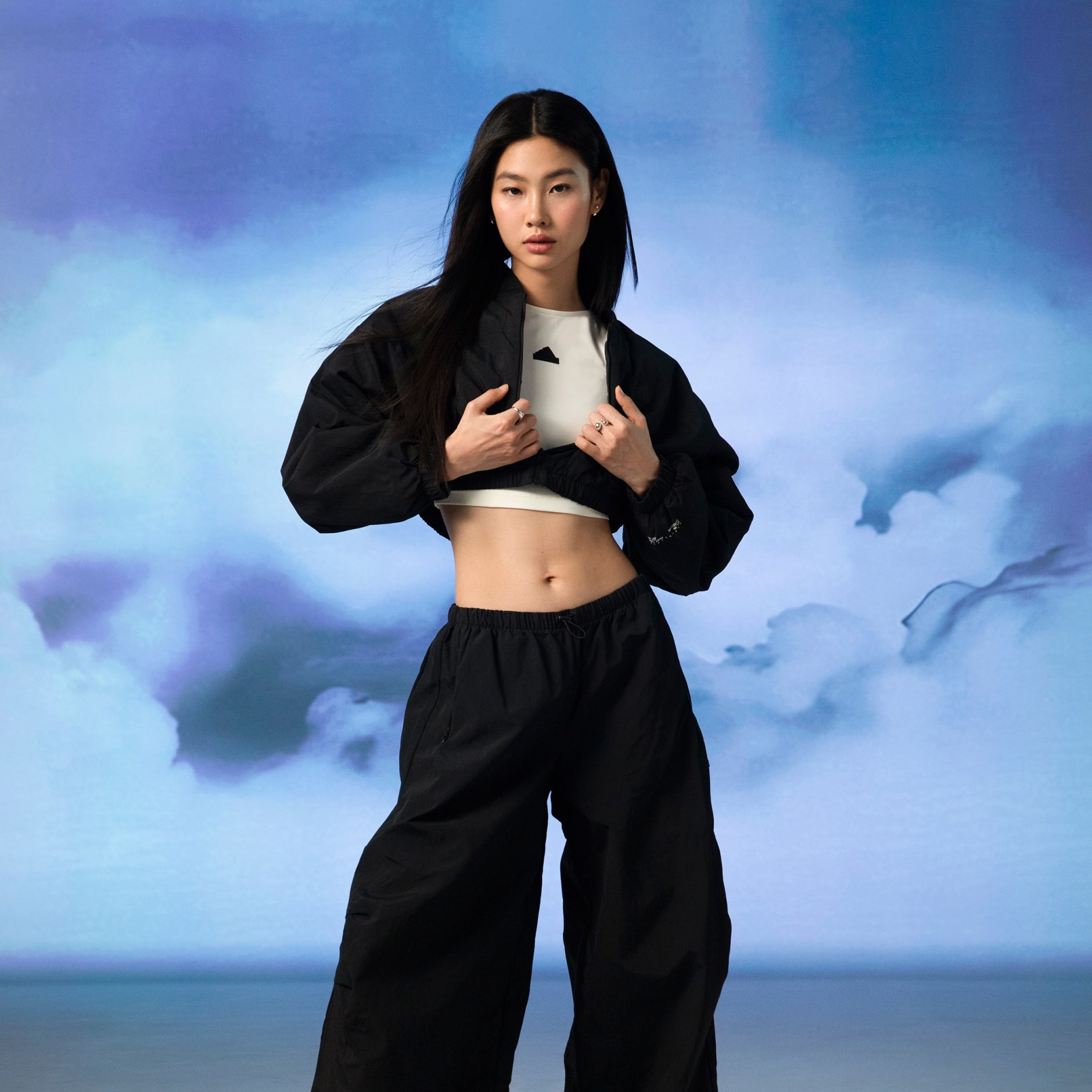 City Escape Woven Parachute Pants