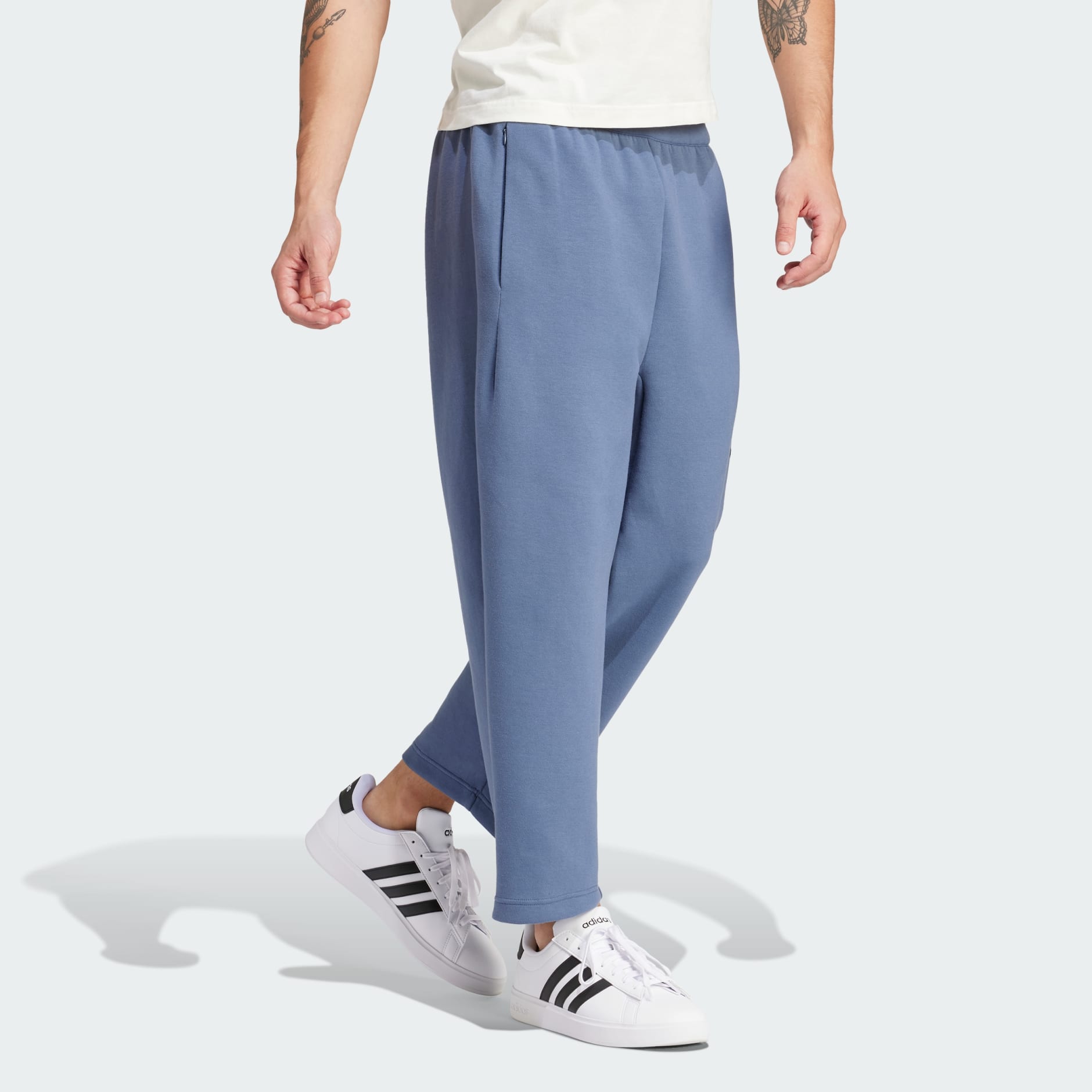 Men's Clothing - Z.N.E. 7/8 Pants - Blue | adidas Saudi Arabia
