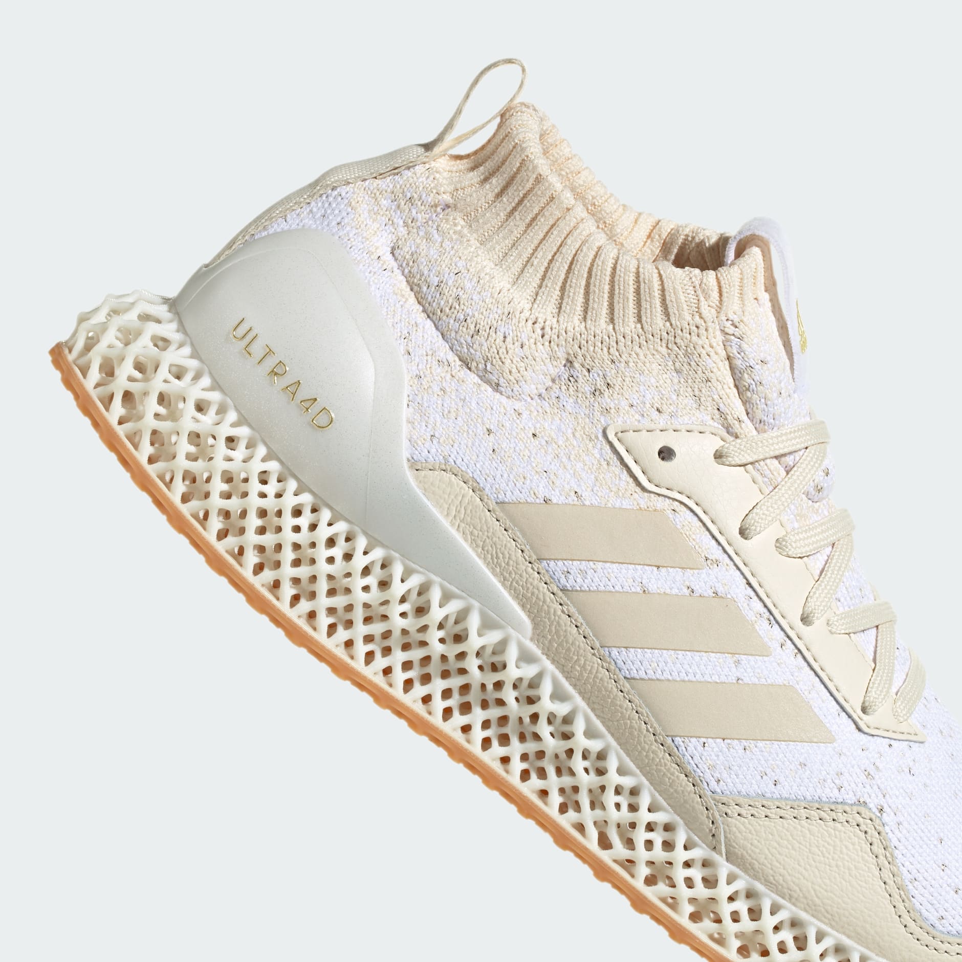 adidas Ultra 4D Mid Shoes White adidas UAE