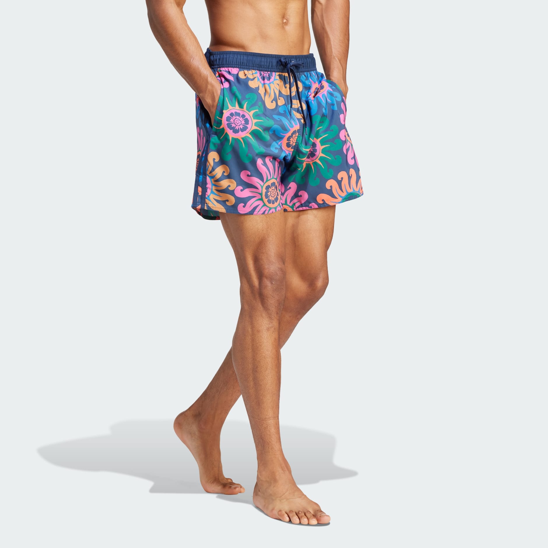 adidas adidas x FARM Rio Short-Length Swim Shorts (Gender Neutral ...