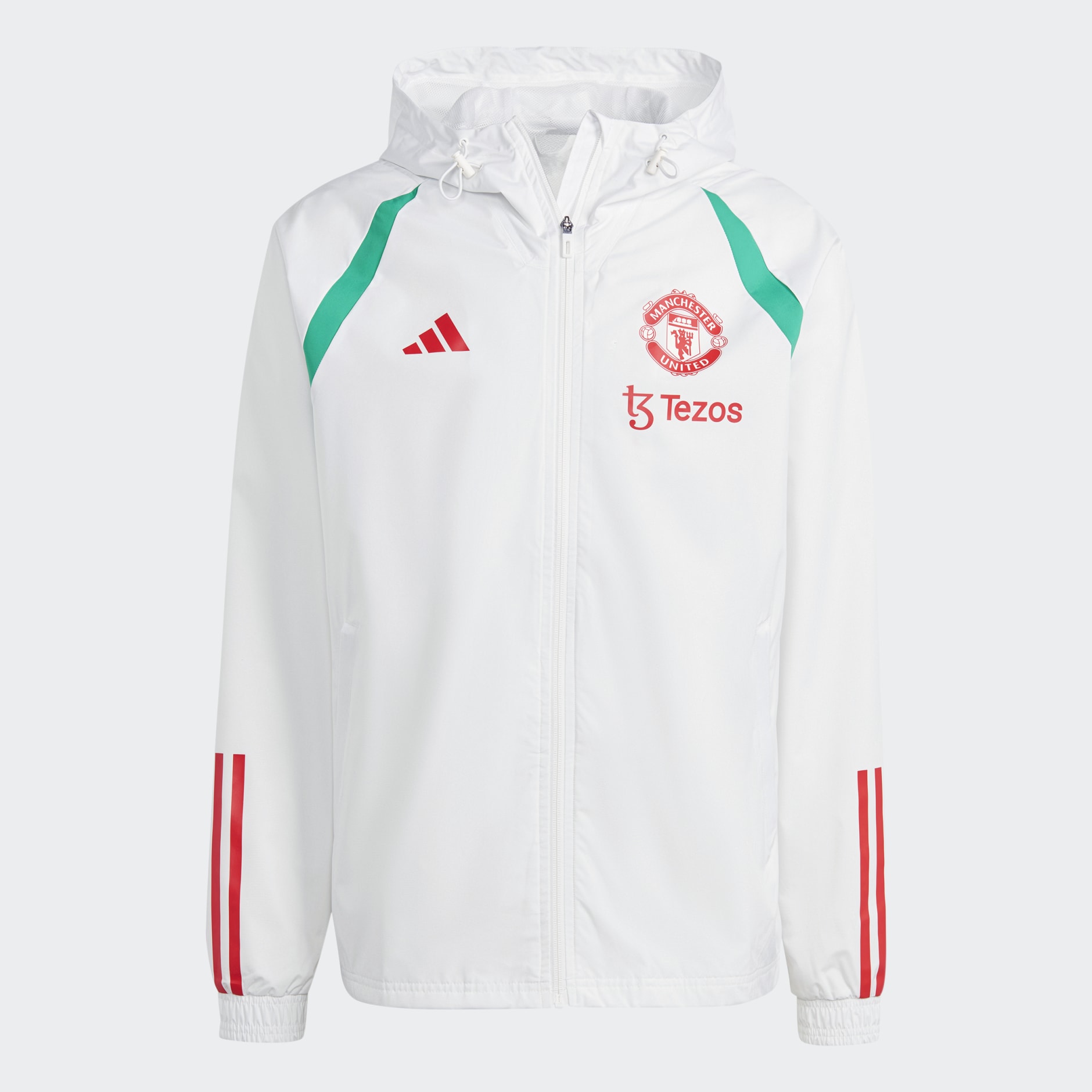 Clothing - Manchester United Tiro 23 All-Weather Jacket - White 