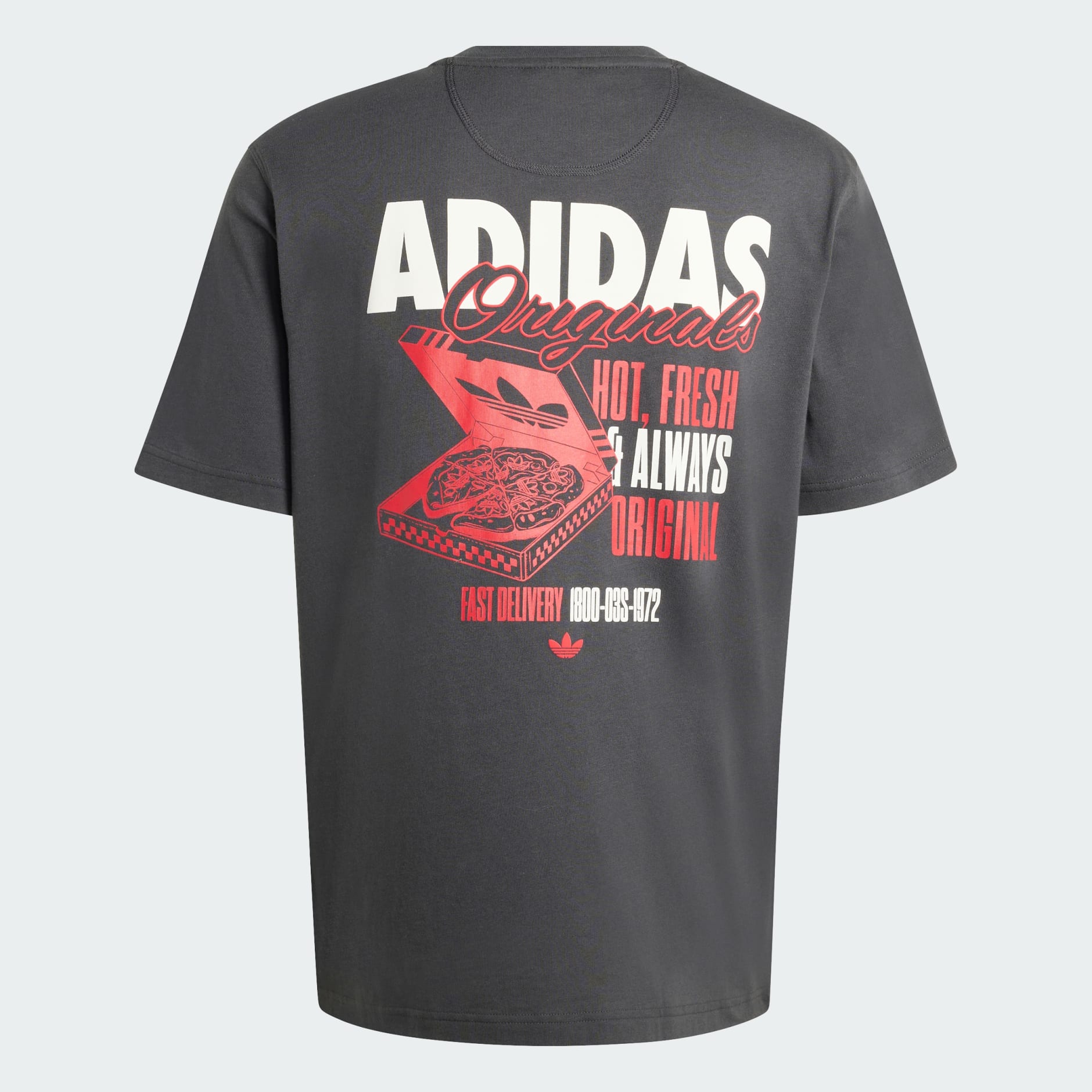 חולצת טי חדשה Pizza Box עם גרפיקה 