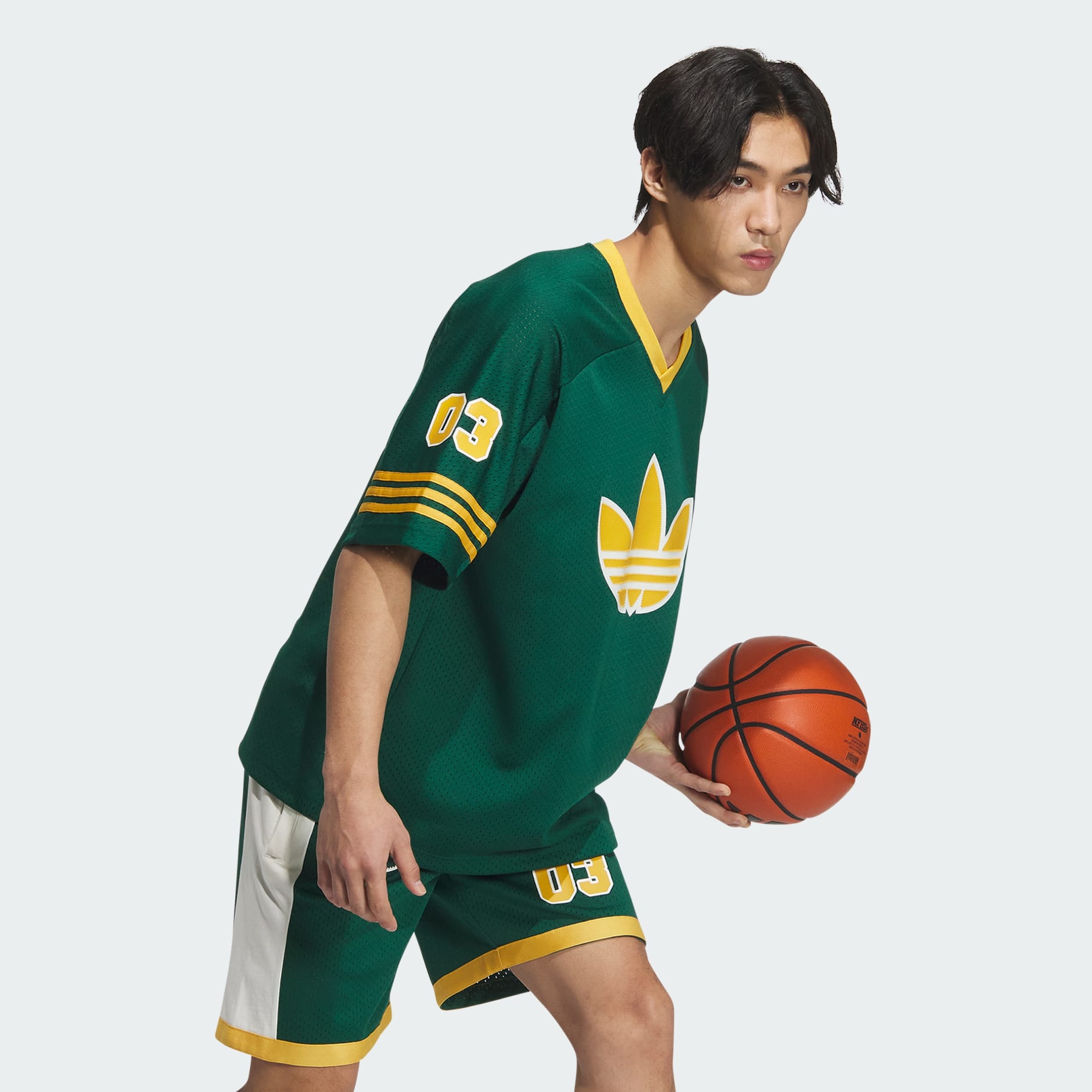 復古街場籃球短袖 T 裇 (中性)